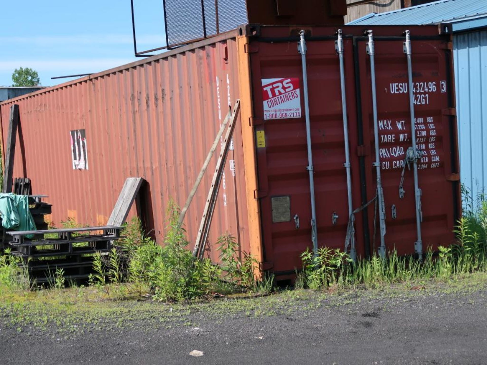 42 ft. (est.) Conex Container Type E42G1UC-54, 2002 (no contents)