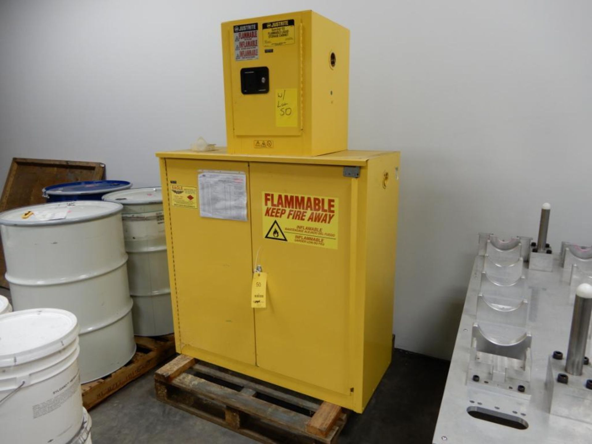 LOT: (2) Flammable Storage Cabinets