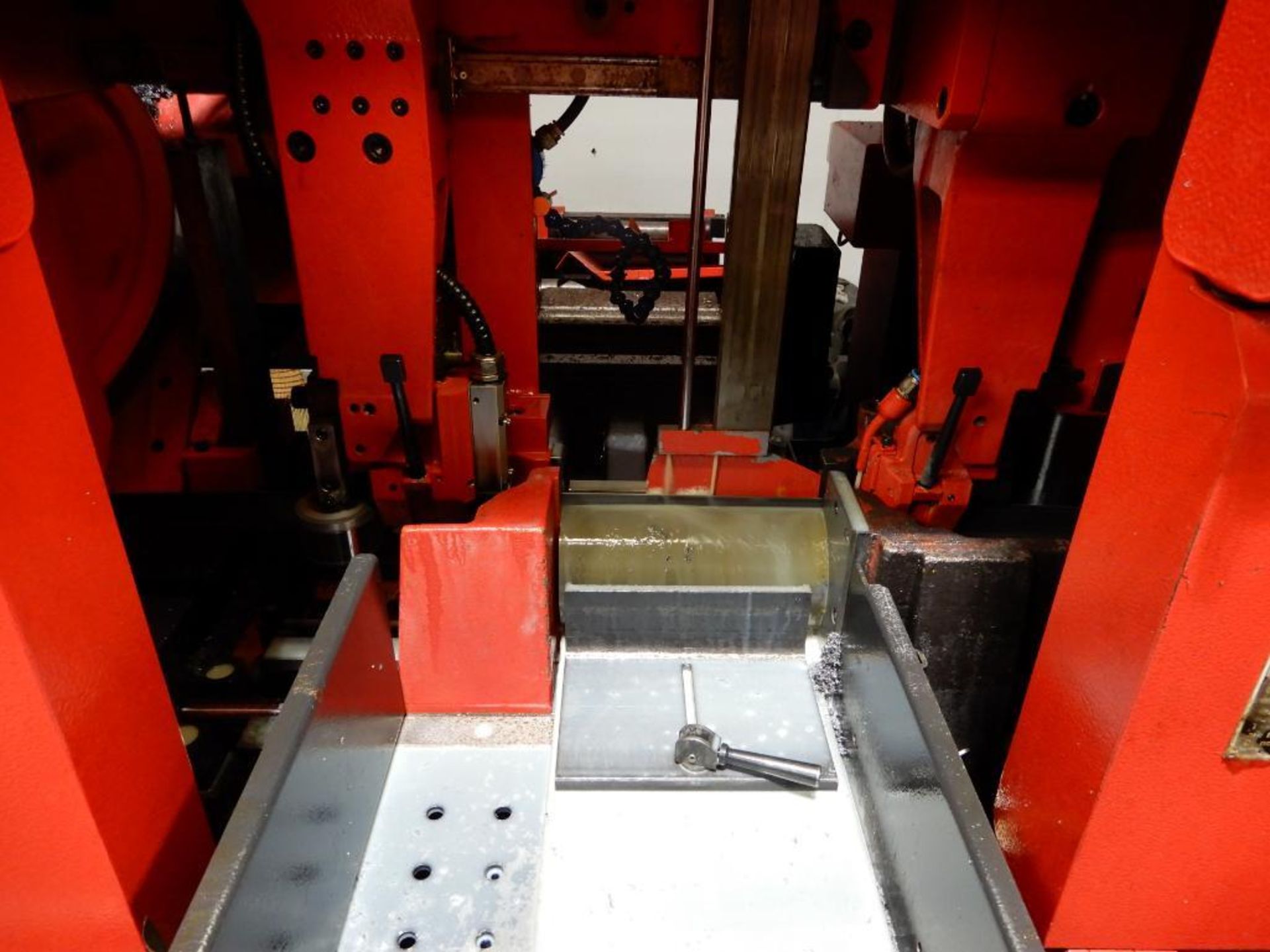 Amada 13in. x 13in.Horizontal Single Pulse Cutting Metal Band Saw Model PCSAW330, S/N 30150171 ( - Image 3 of 6