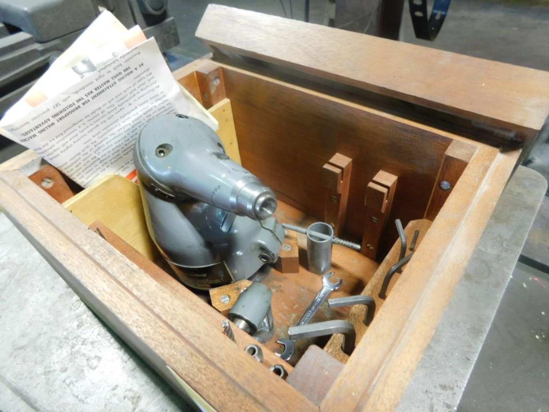 Bridgeport Quill Master Right Angle Milling Attachment