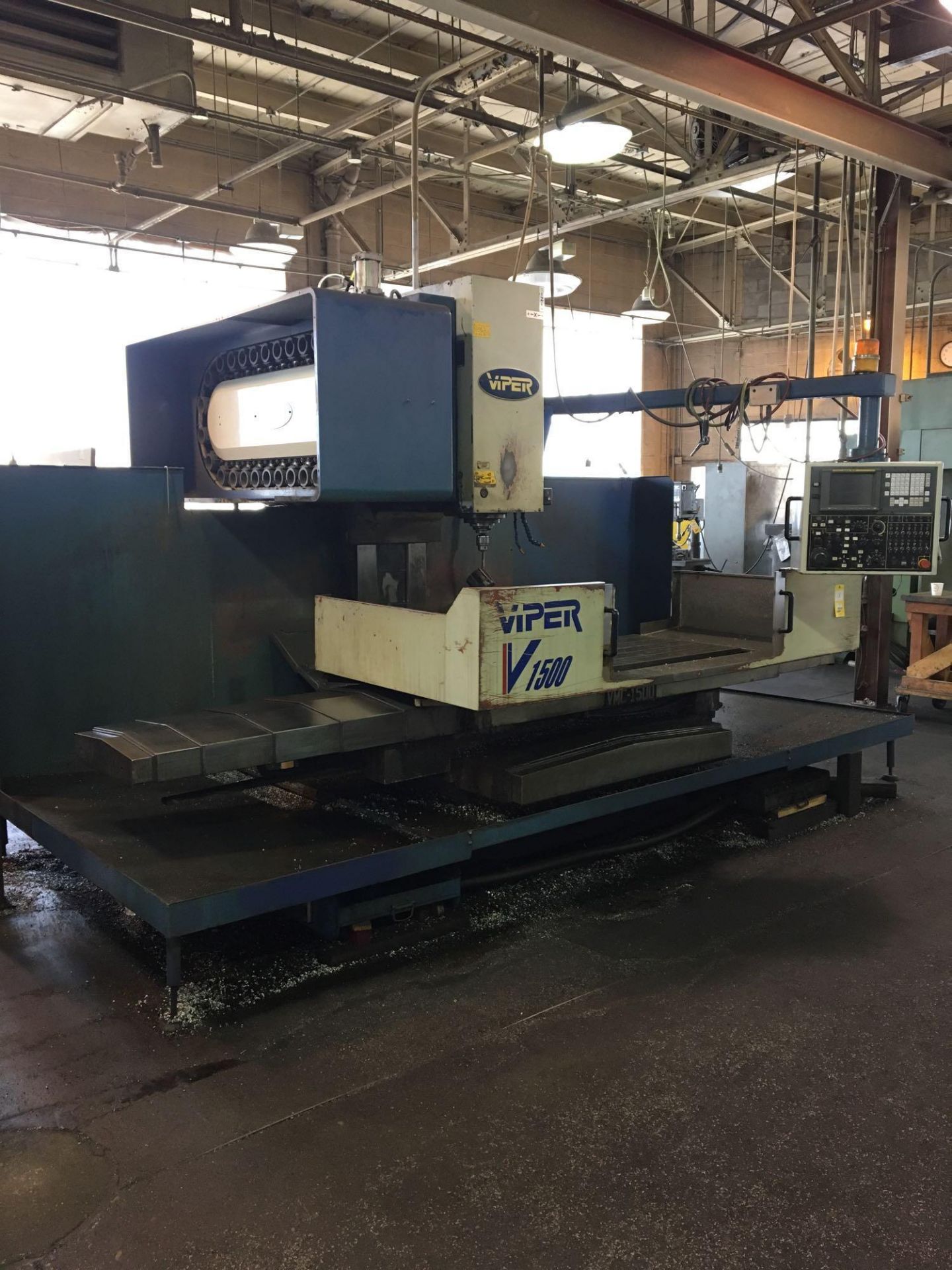 Viper CNC Vertical Machining Center Model VMC-1500 AGXT, S/N 001799 (2000), 50 Taper, 8000 RPM,