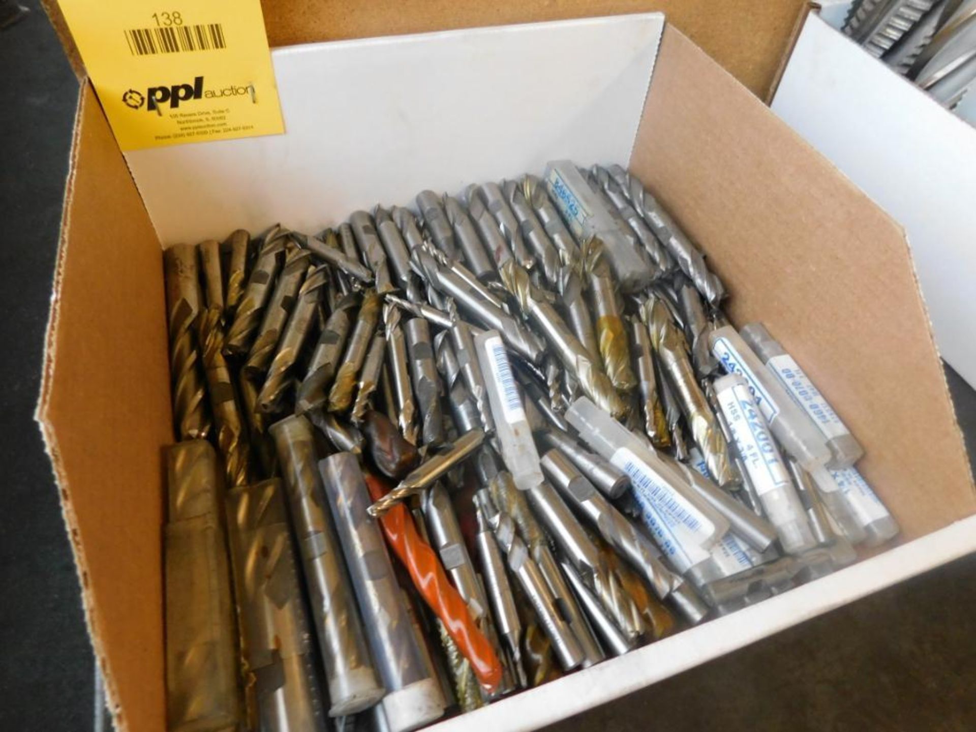 LOT: Assorted HSS End Mills