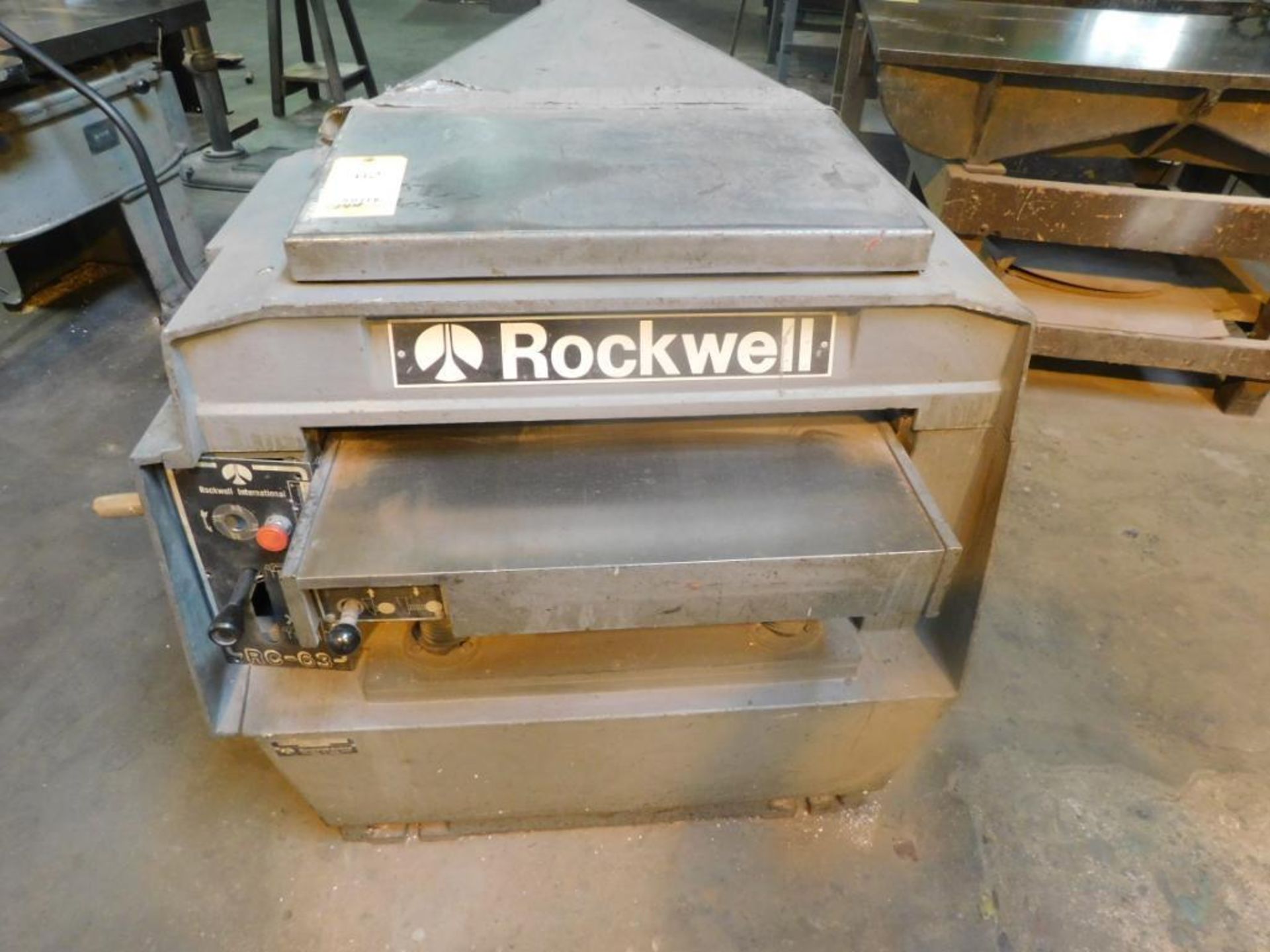 Rockwell 24in. x 9in. Planer Model RC-63, S/N 18883