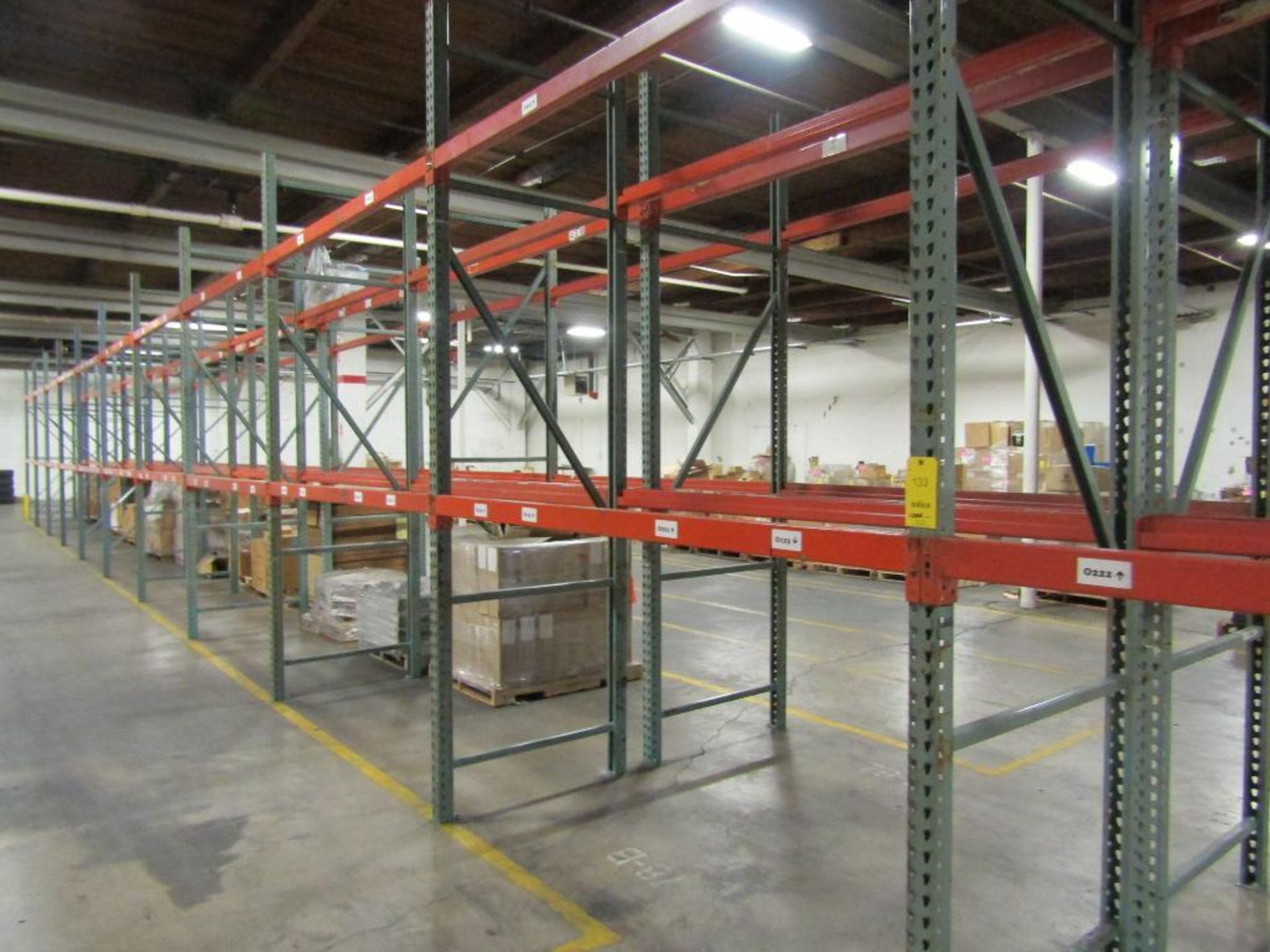 LOT: (10) Pallet Rack Sections - 12ft. x 8ft. x 42in.