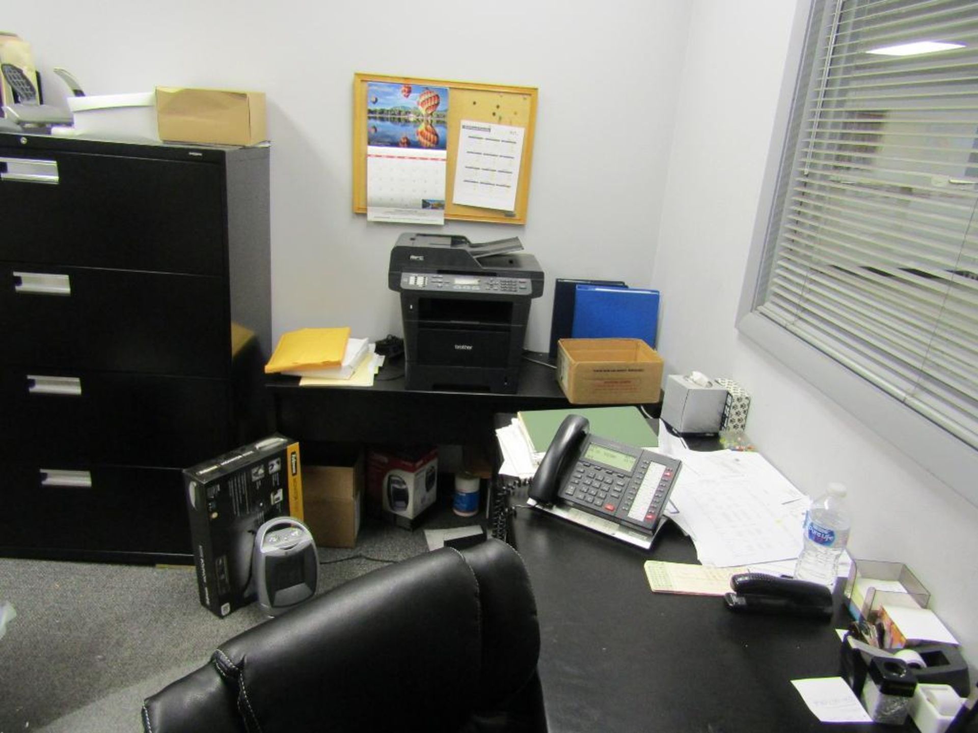Office Desk, Chair, File Cabinets - Image 10 of 10