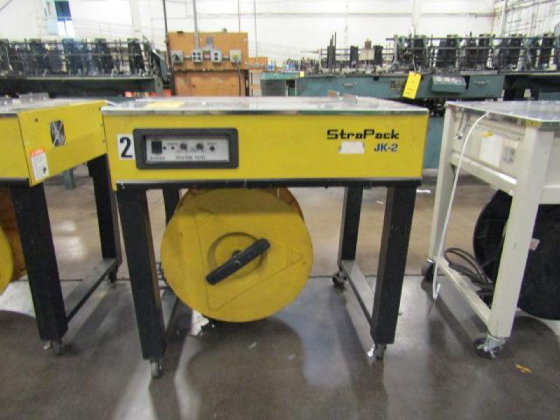 Strapack Corp Strapping Machine Model JK2, S/N 05297-806