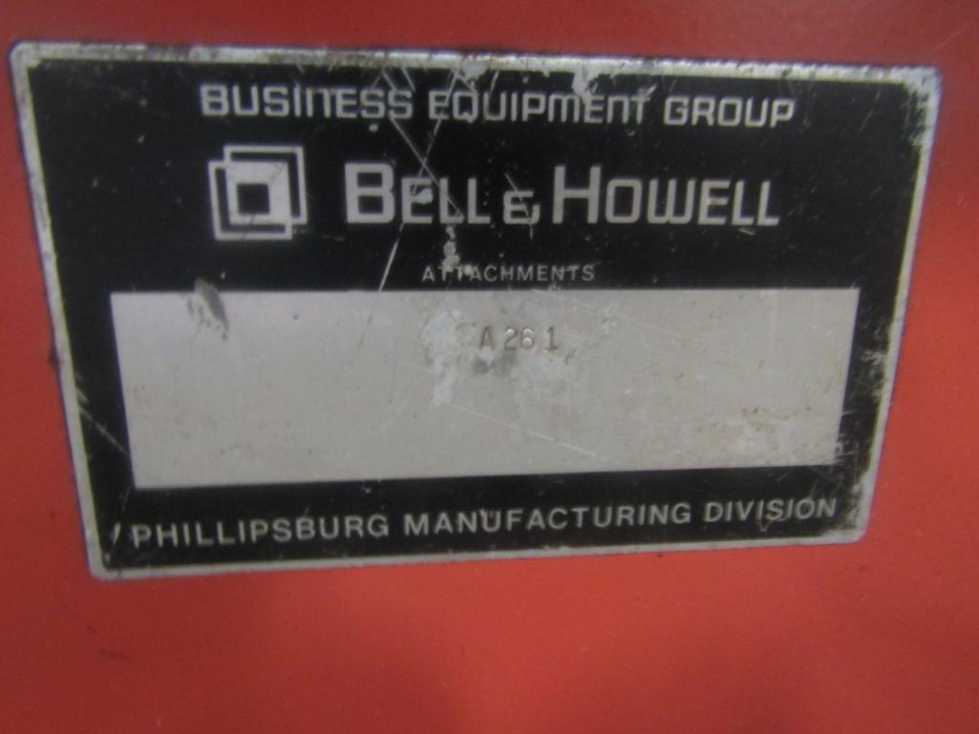 Bell and Howell 6 Station Envelope Inserter Model LSEXP-6, S/N 5-1550(#2) - Image 5 of 5