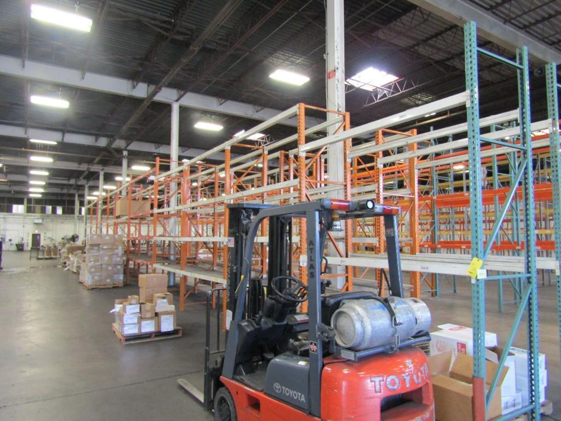 LOT: (10) Pallet Rack Sections (4) 14ft. x 8ft. X 36in., (2) 14ft. x 12ft. x 36in., (4) 12ft. x 8ft. - Image 2 of 2