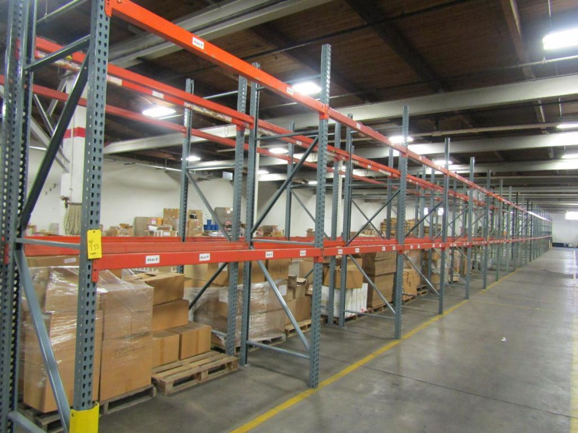 LOT: (10) Pallet Rack Sections - 12ft. x 8ft. x 42in. - Image 2 of 2