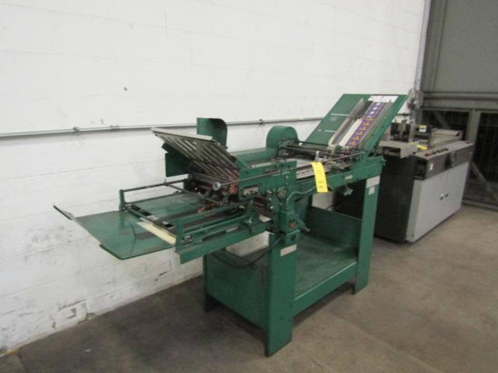 Baumfolder Folder Model 2 PAR, S/N PL4 134, Series 017 - Image 2 of 2