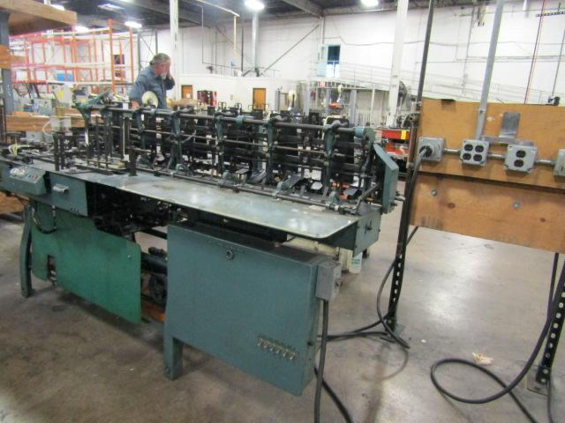 Inscerco 6 Station Envelope Inserter Model 9800, S/N 6-1575-29-77 (#8) - Image 2 of 3