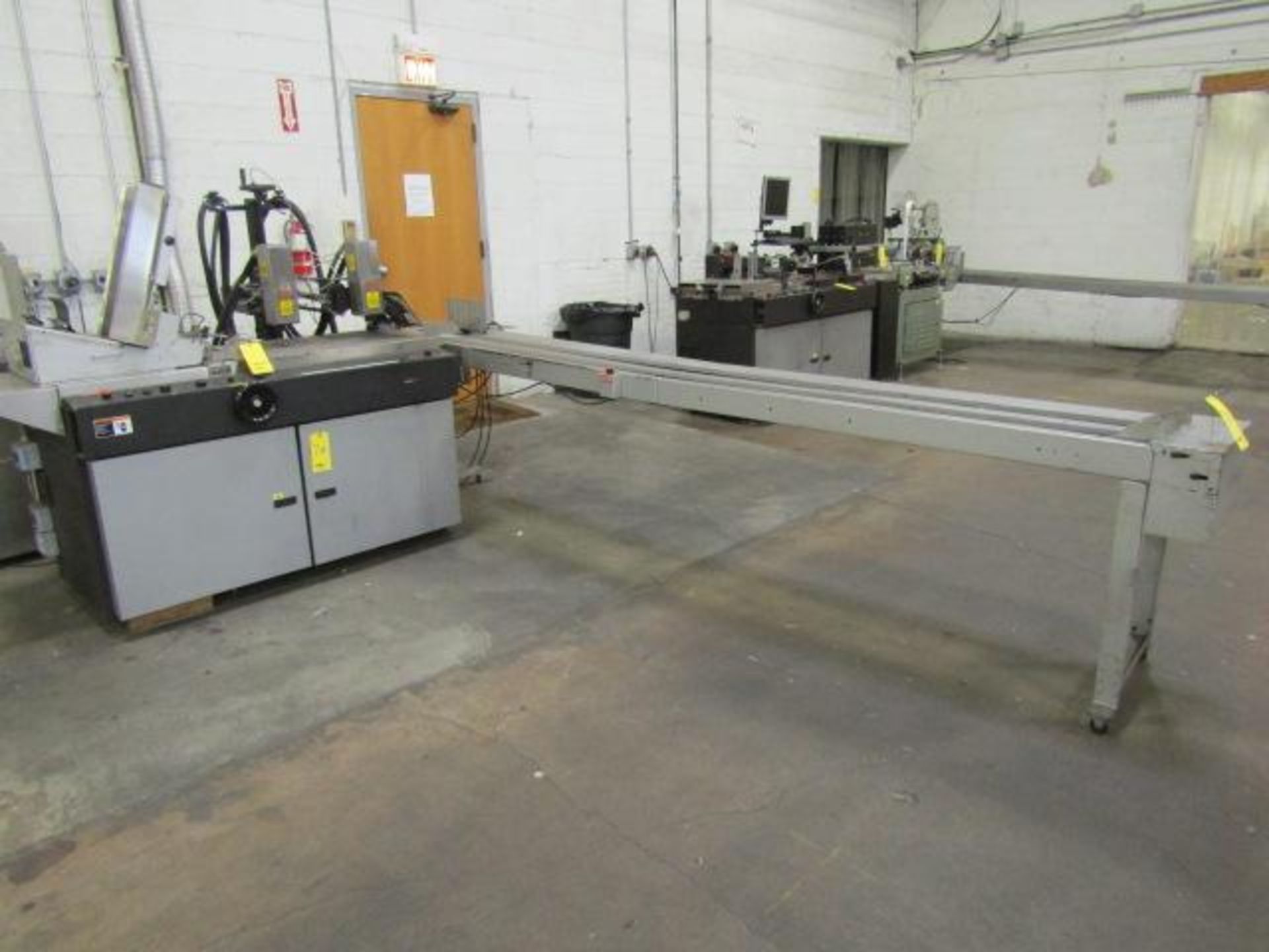 Cheshire Ink Jet Base Model 387050, S/N 032310001WD, Video Jet Hight Performance Feeder, (2) Video
