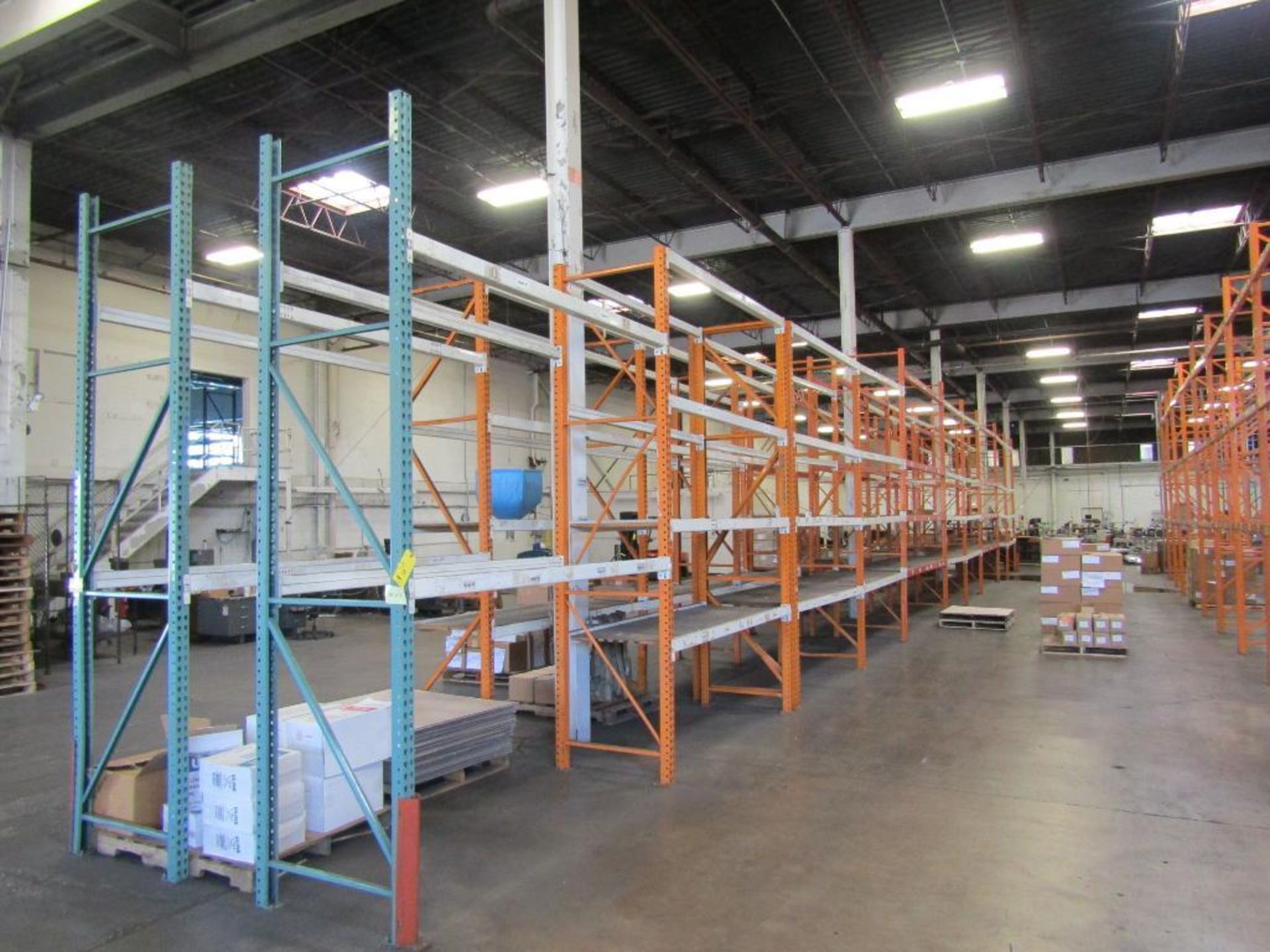 LOT: (10) Pallet Rack Sections - (4) 14ft. x 8ft. X 36in., (2) 14ft. x 12ft. x 36in., (4) 12ft. x - Image 2 of 2