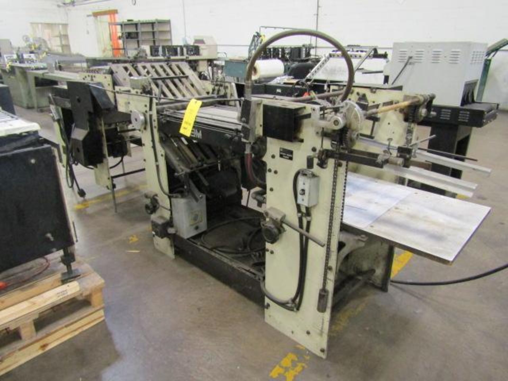 OM Machinery Folder, S/N 1733