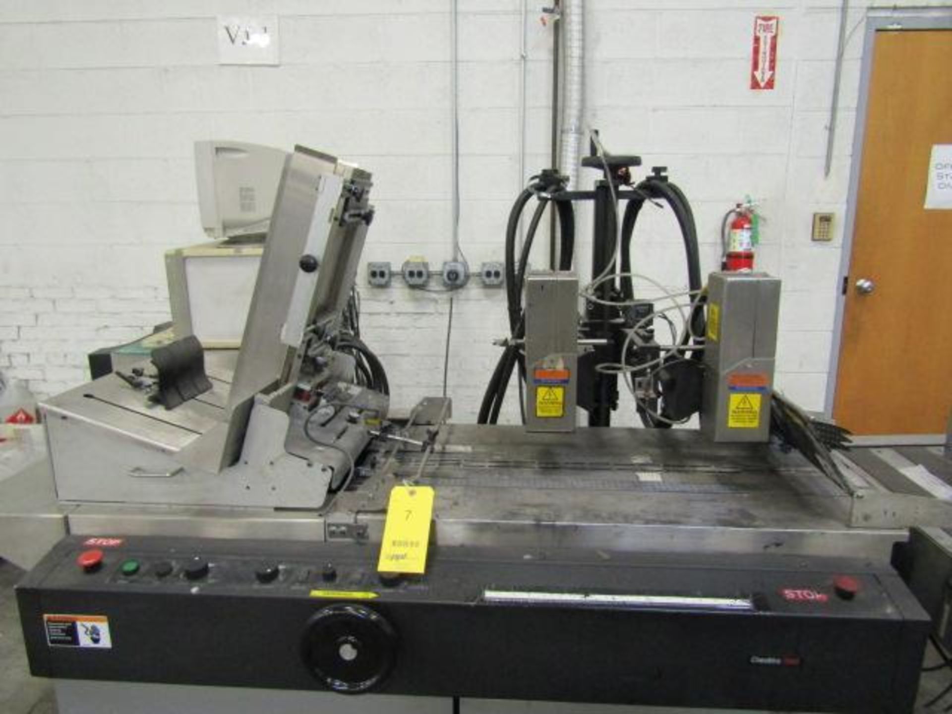 Cheshire Ink Jet Base Model 387050, S/N 032310001WD, Video Jet Hight Performance Feeder, (2) Video - Image 2 of 5