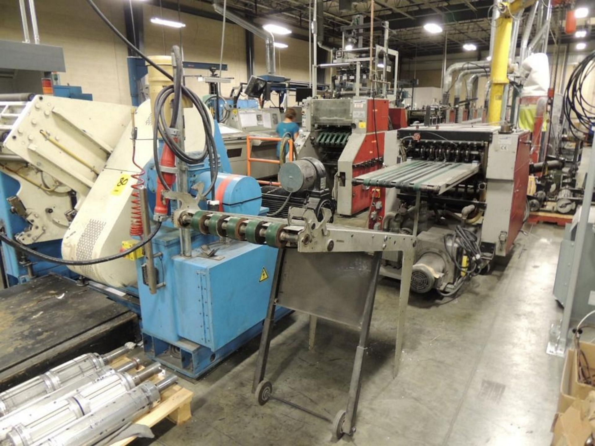 1996 Muller Concept 20.5 in. Wide Variable Cut Off Web Offset Web Press With (12) 14 in., (8) 17 in. - Image 11 of 20