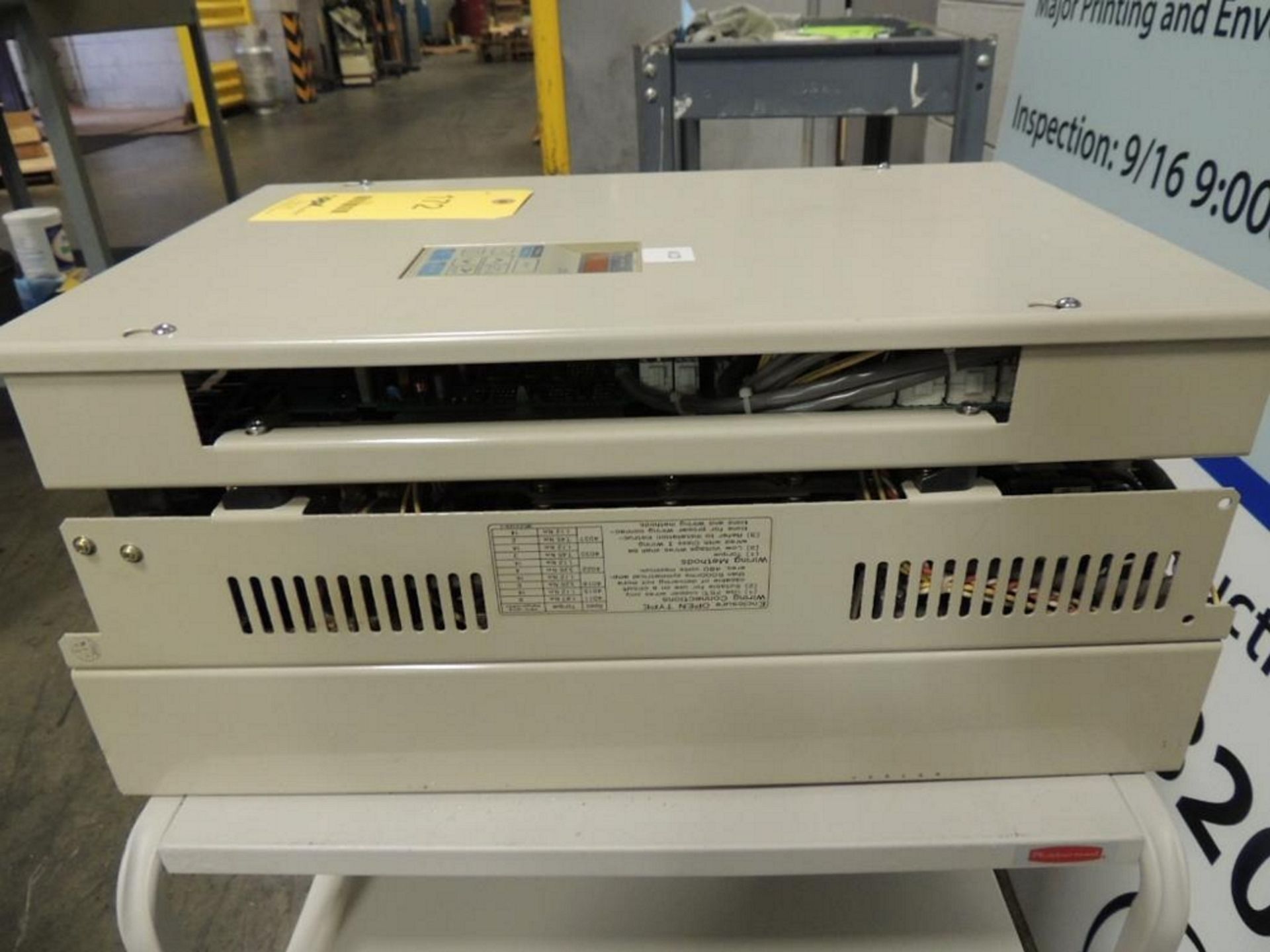 Magnatek Vcd703-Bo3o Variable Frequency Drive For Medium Open End Envelope Machine - Image 6 of 6