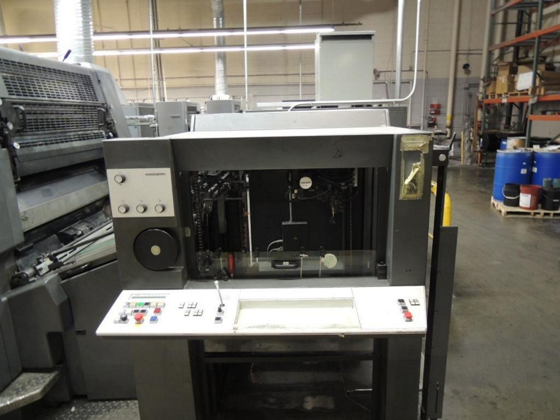 1998 Heidelberg Sm102-6p3+L 6/C 40in. Offset Speedmaster Perfector, 2/4 Plus Aqueous Coater, Cpc 1-0 - Image 2 of 14