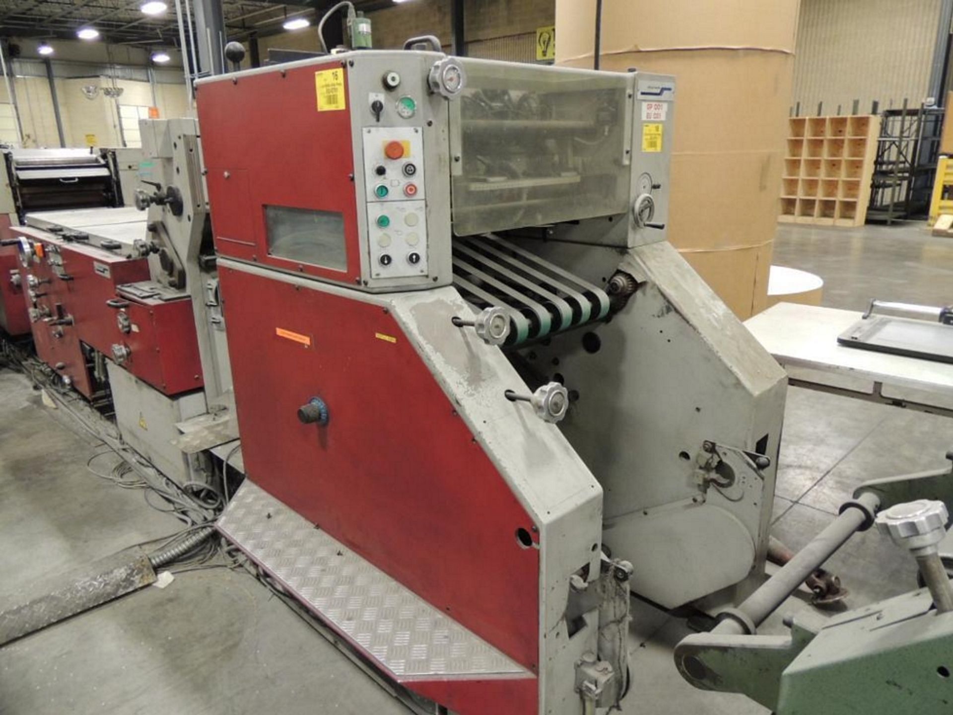 1996 Muller Concept 20.5in. Wide Variable Cut Off Web Offset Press, (6) 22in. Print Inserts, Martin - Image 6 of 14
