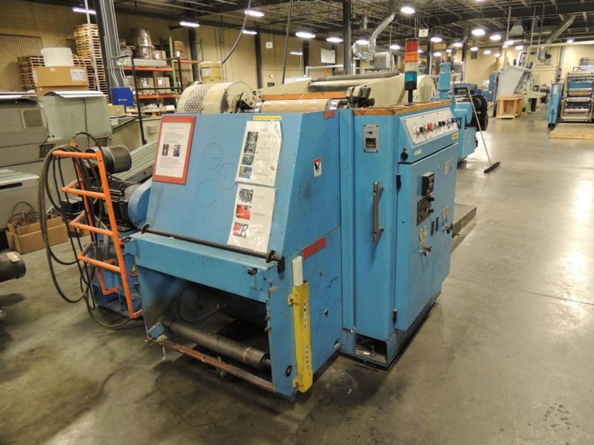 1996 Muller Concept 20.5 in. Wide Variable Cut Off Web Offset Web Press With (12) 14 in., (8) 17 in. - Image 9 of 20