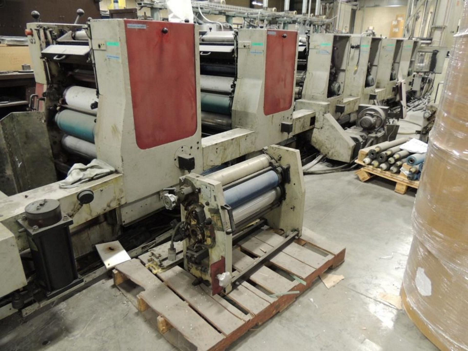1996 Muller Concept 20.5in. Wide Variable Cut Off Web Offset Press, (6) 22in. Print Inserts, Martin - Image 9 of 14