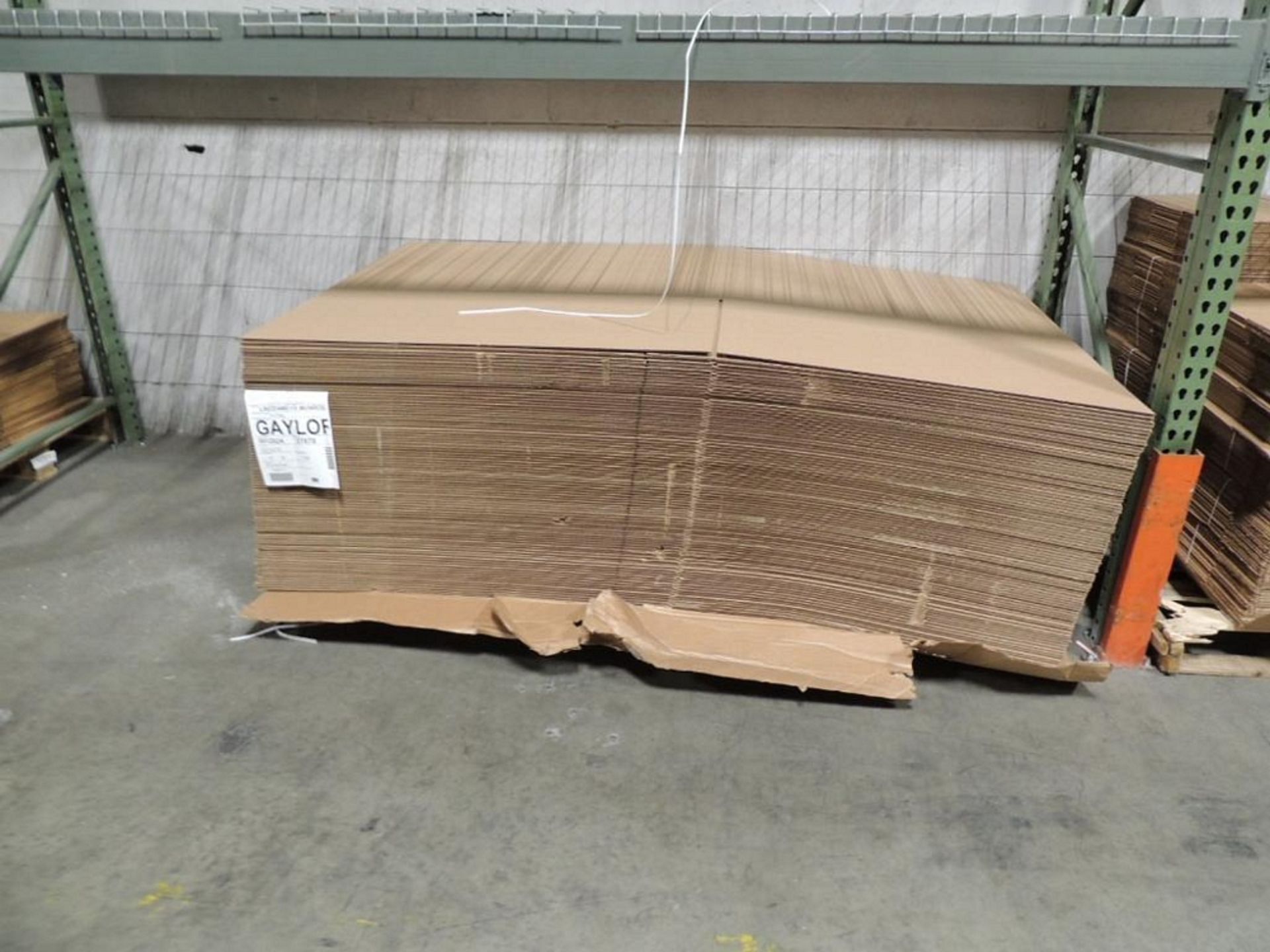 LOT: (64) Pallets New Card Board Boxes, Various Sizes - Image 3 of 7