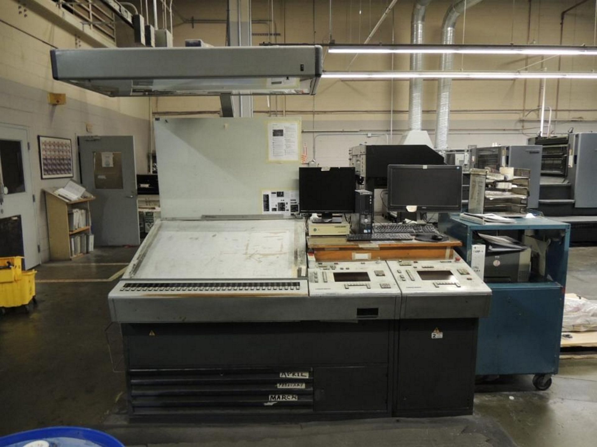 1998 Heidelberg Sm102-6p3+L 6/C 40in. Offset Speedmaster Perfector, 2/4 Plus Aqueous Coater, Cpc 1-0 - Image 7 of 14