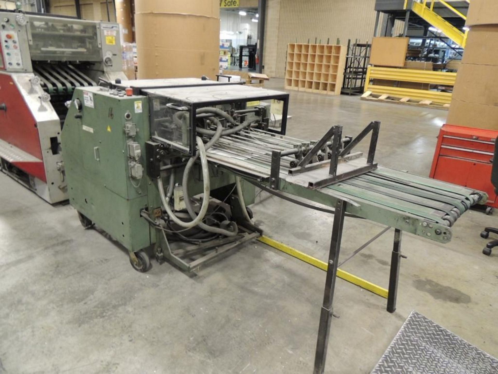 1996 Muller Concept 20.5in. Wide Variable Cut Off Web Offset Press, (6) 22in. Print Inserts, Martin - Image 7 of 14
