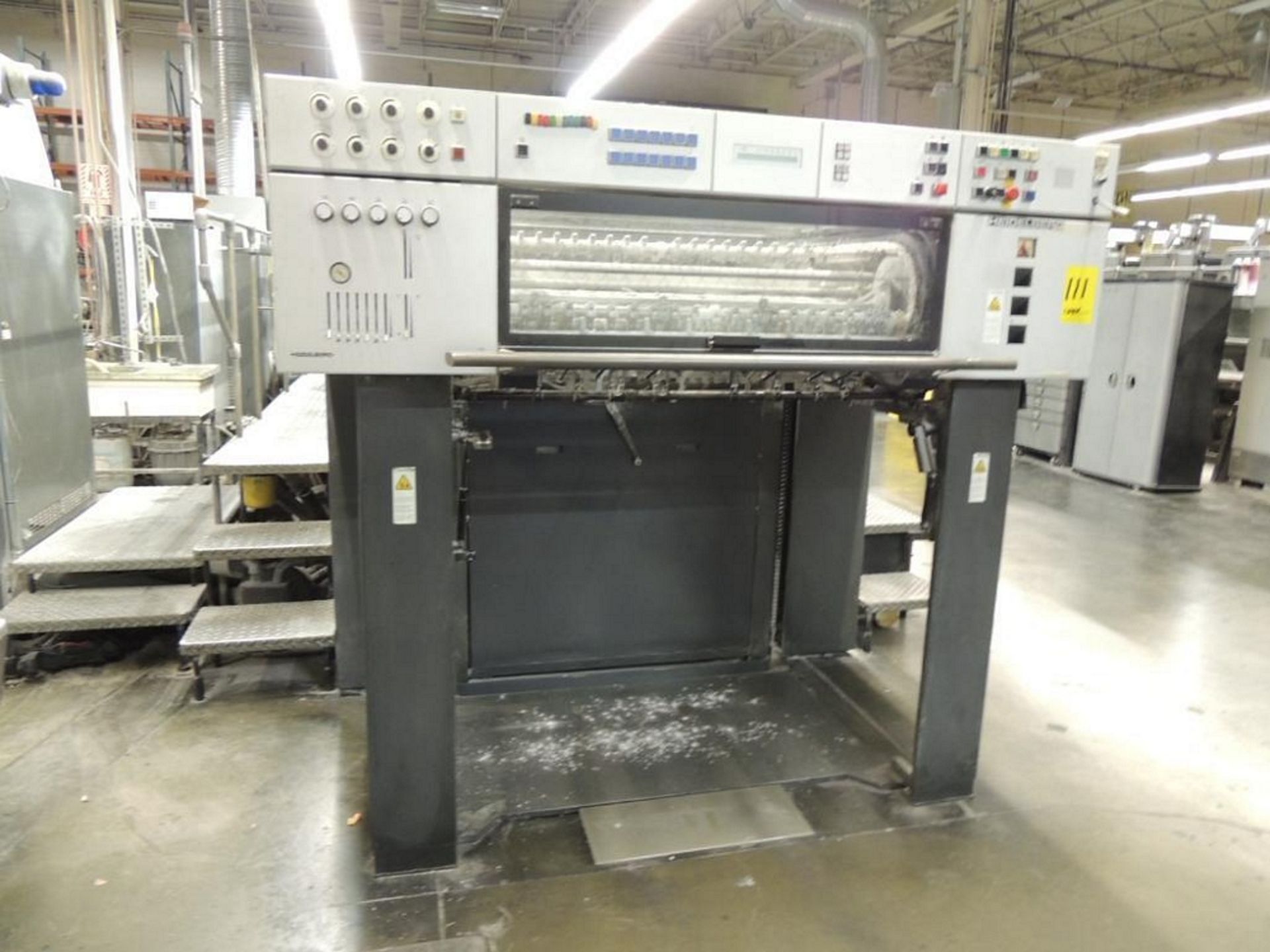 1998 Heidelberg Sm102-6p3+L 6/C 40in. Offset Speedmaster Perfector, 2/4 Plus Aqueous Coater, Cpc 1-0 - Image 8 of 14