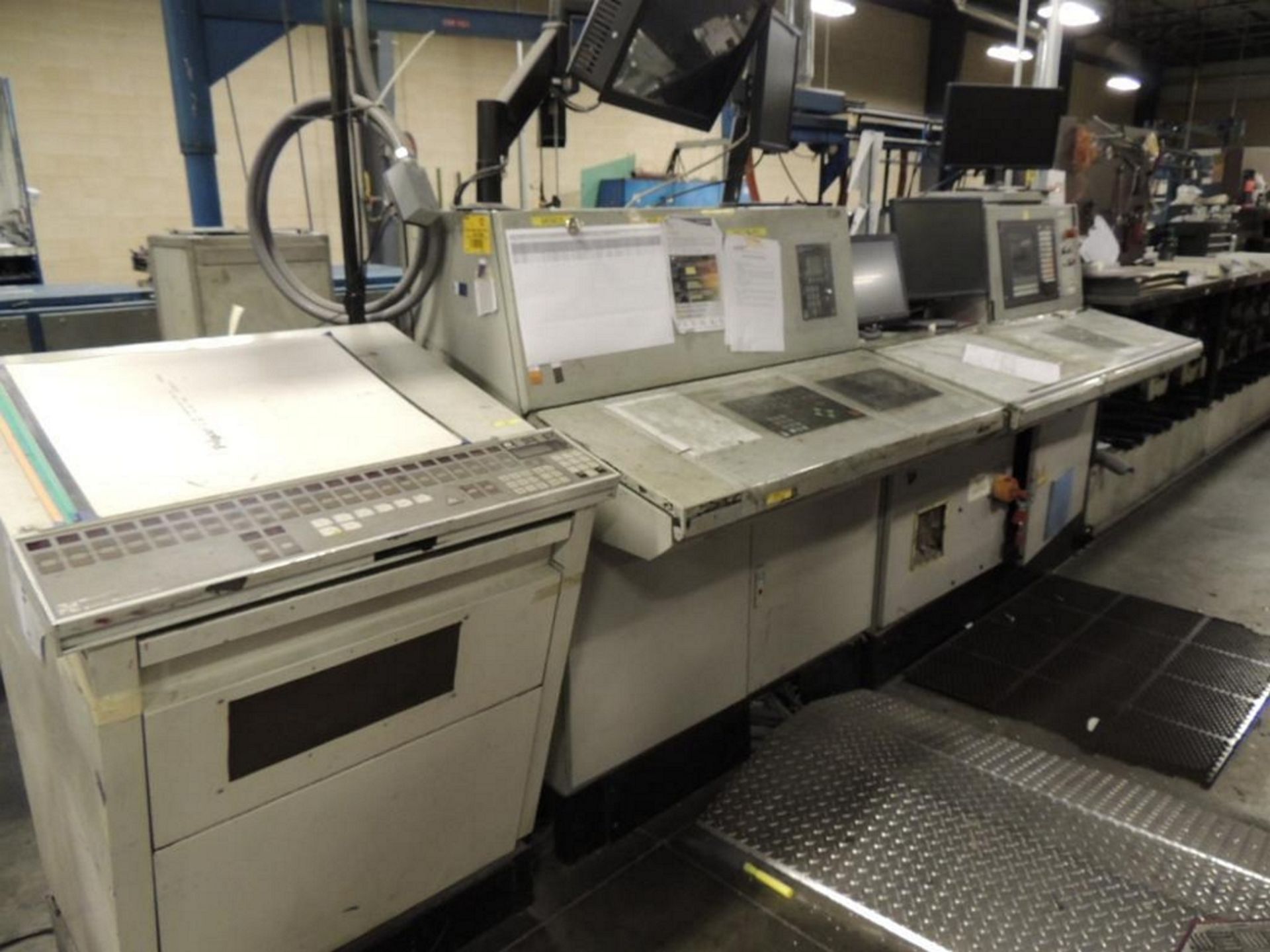 1996 Muller Concept 20.5 in. Wide Variable Cut Off Web Offset Web Press With (12) 14 in., (8) 17 in. - Image 13 of 20