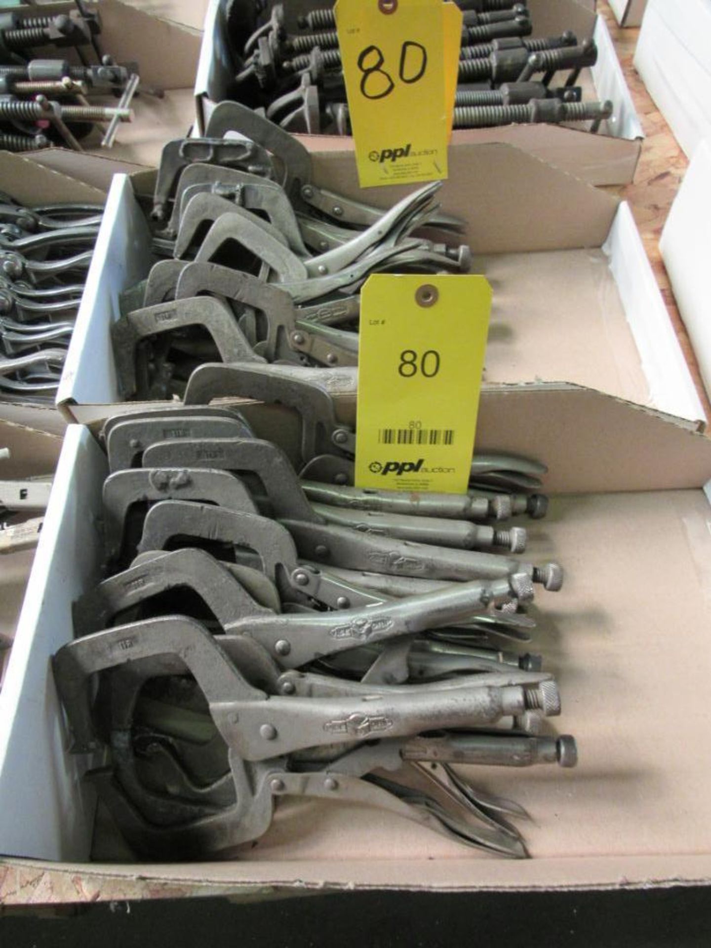 LOT: Approx. (24) Locking Plier Clamps in (2) Boxes