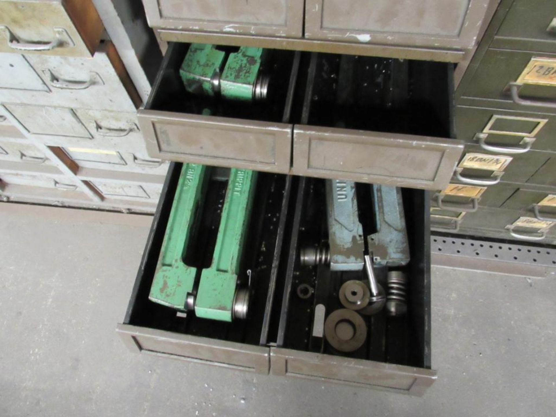 LOT: (3) Multi-Drawer Cabinets, with Assorted Die Parts - Image 2 of 4