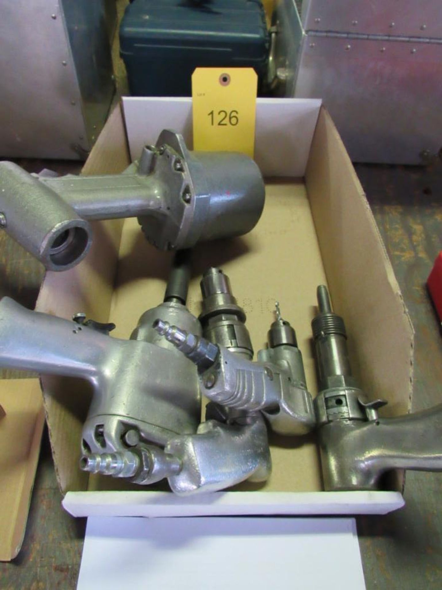 LOT: (6) Assorted Pneumatic Tools in (1) Box