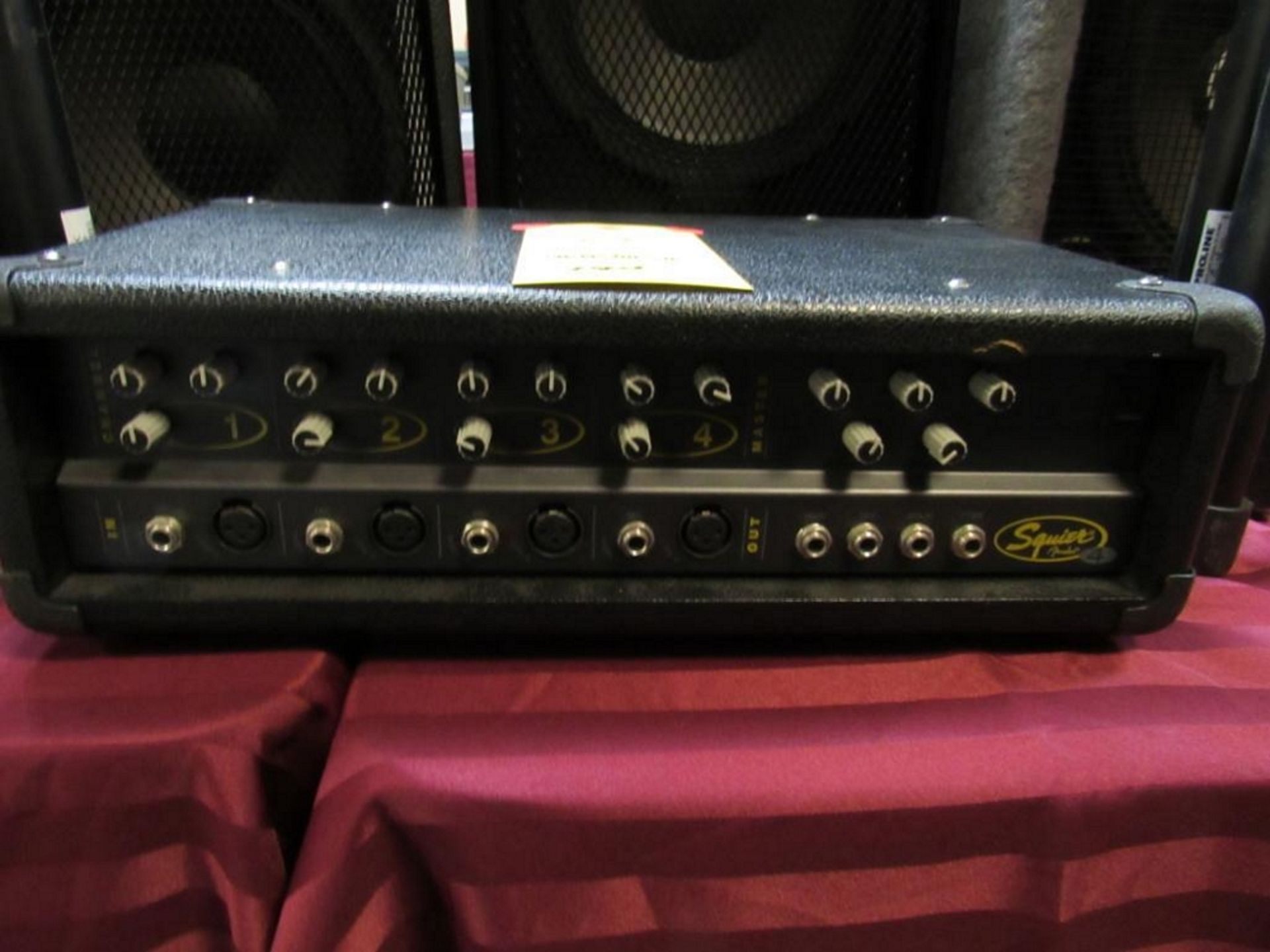Sound Systm-100w, 2-Spkrs Stnds, I-Mic (Fender) - Image 2 of 4
