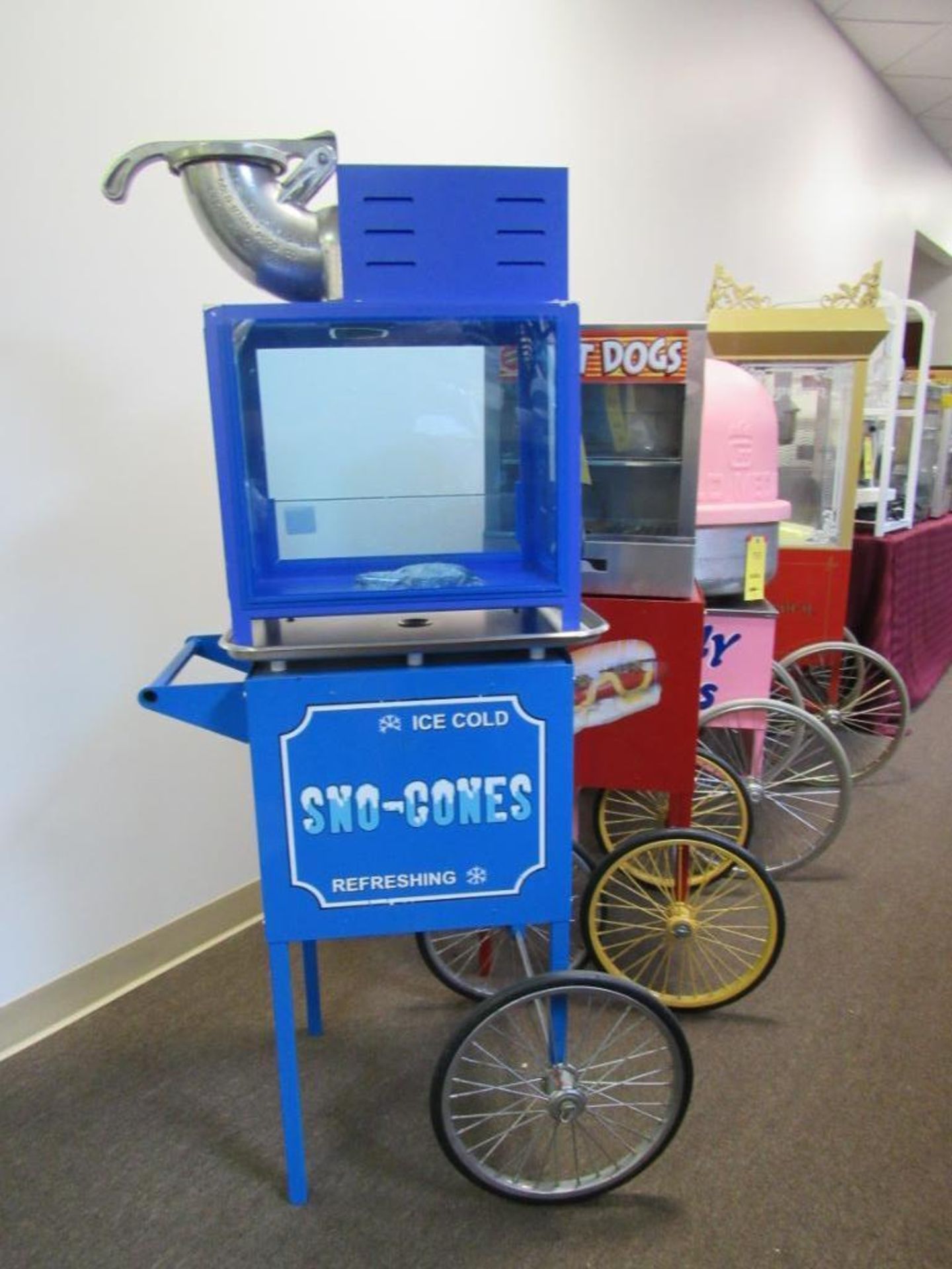 Snow Cone Machine W/Cart, GM, Paragon - Image 2 of 3