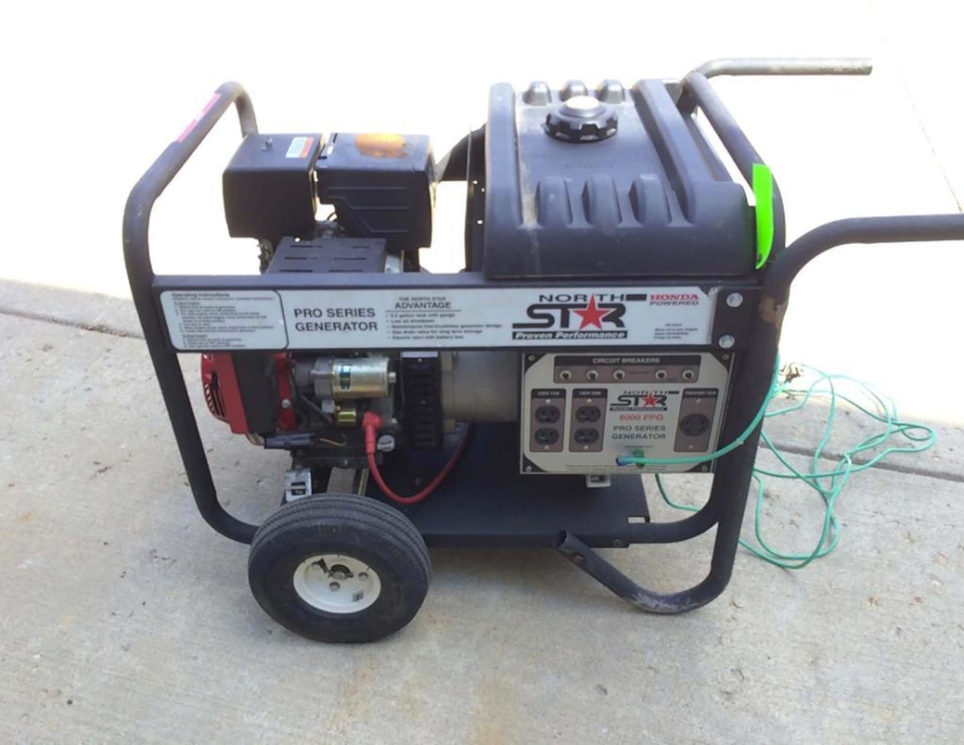 Generator-8000w, North Star Pro Series Elec Start - Image 3 of 4