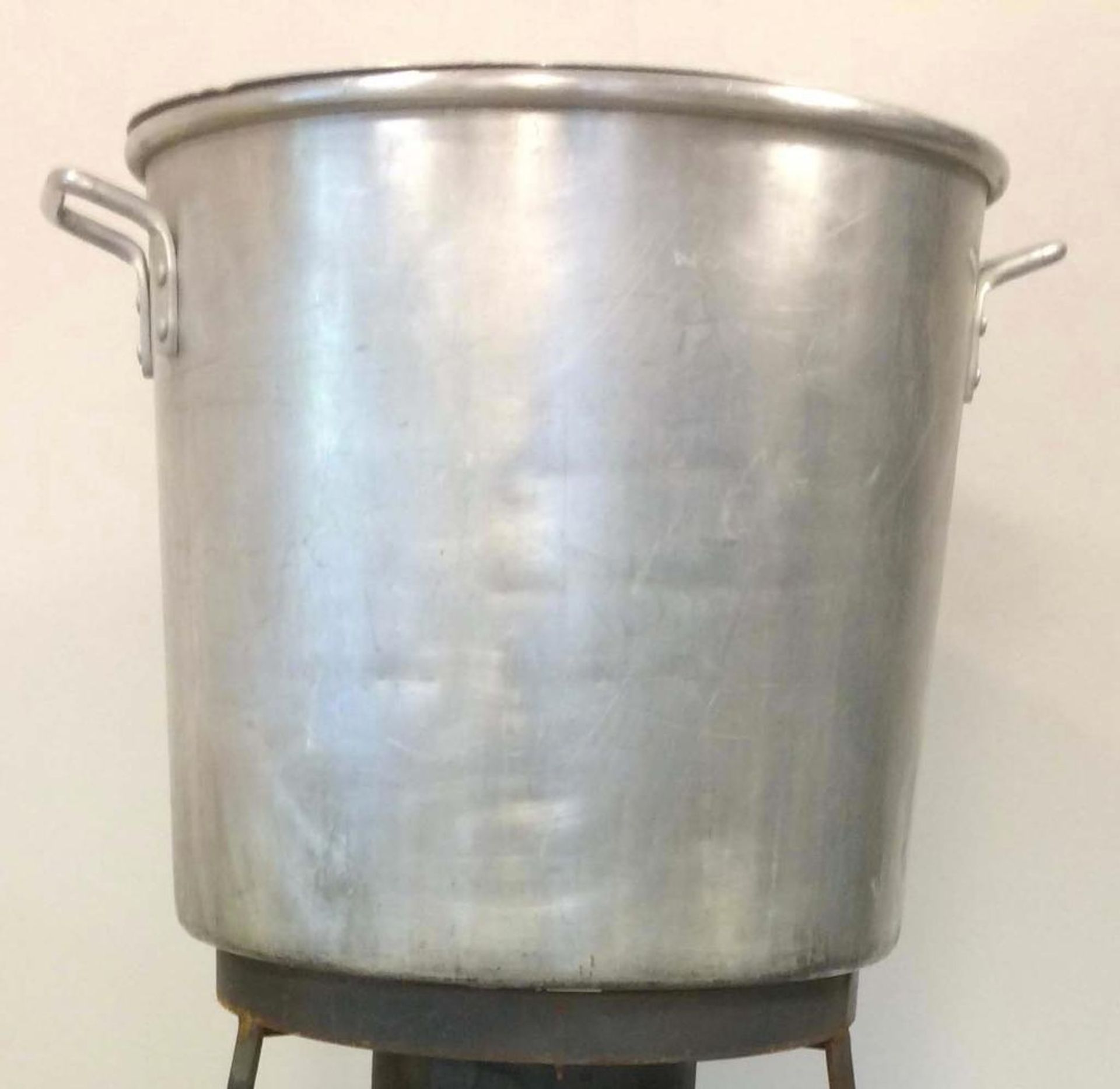 LOT: (2) Pot - 60 Qt, W/Cover & Basket,( For Boiler/Burner)
