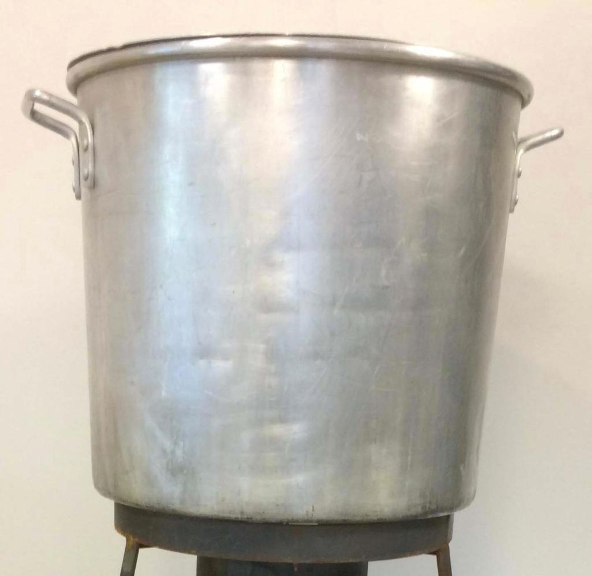 LOT: (2) Pot- 60 Qt, W/Cover & Basket,( For Boiler/Burner)