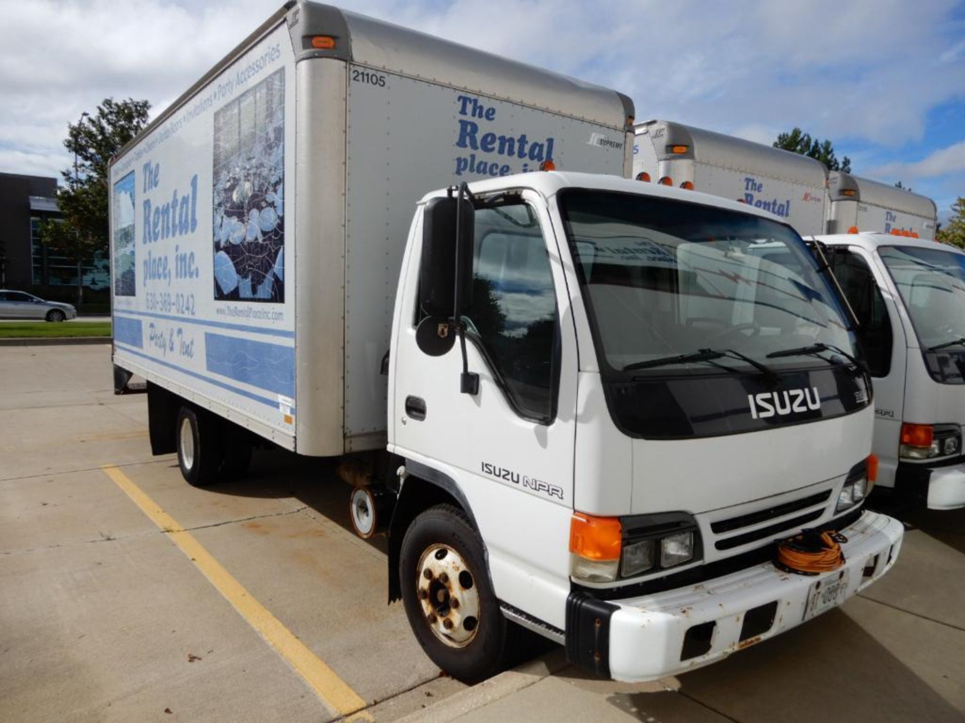 2001-Isuzu 16 ft. Diesel Box Truck, NPR, VIN JALB4b14017012277, 150,373 Indicated Miles - Image 3 of 6