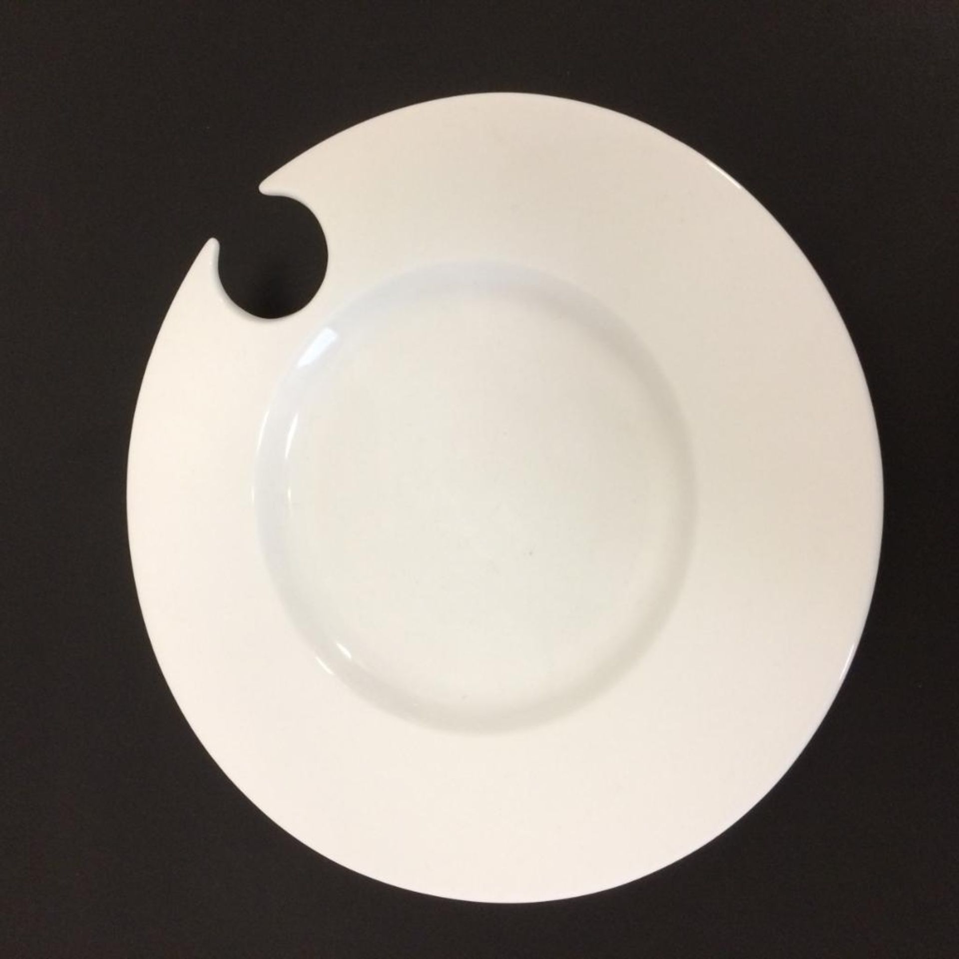 LOT: (78) China-White, Cater-Plate, 8 Oz Or Larger WineGlass