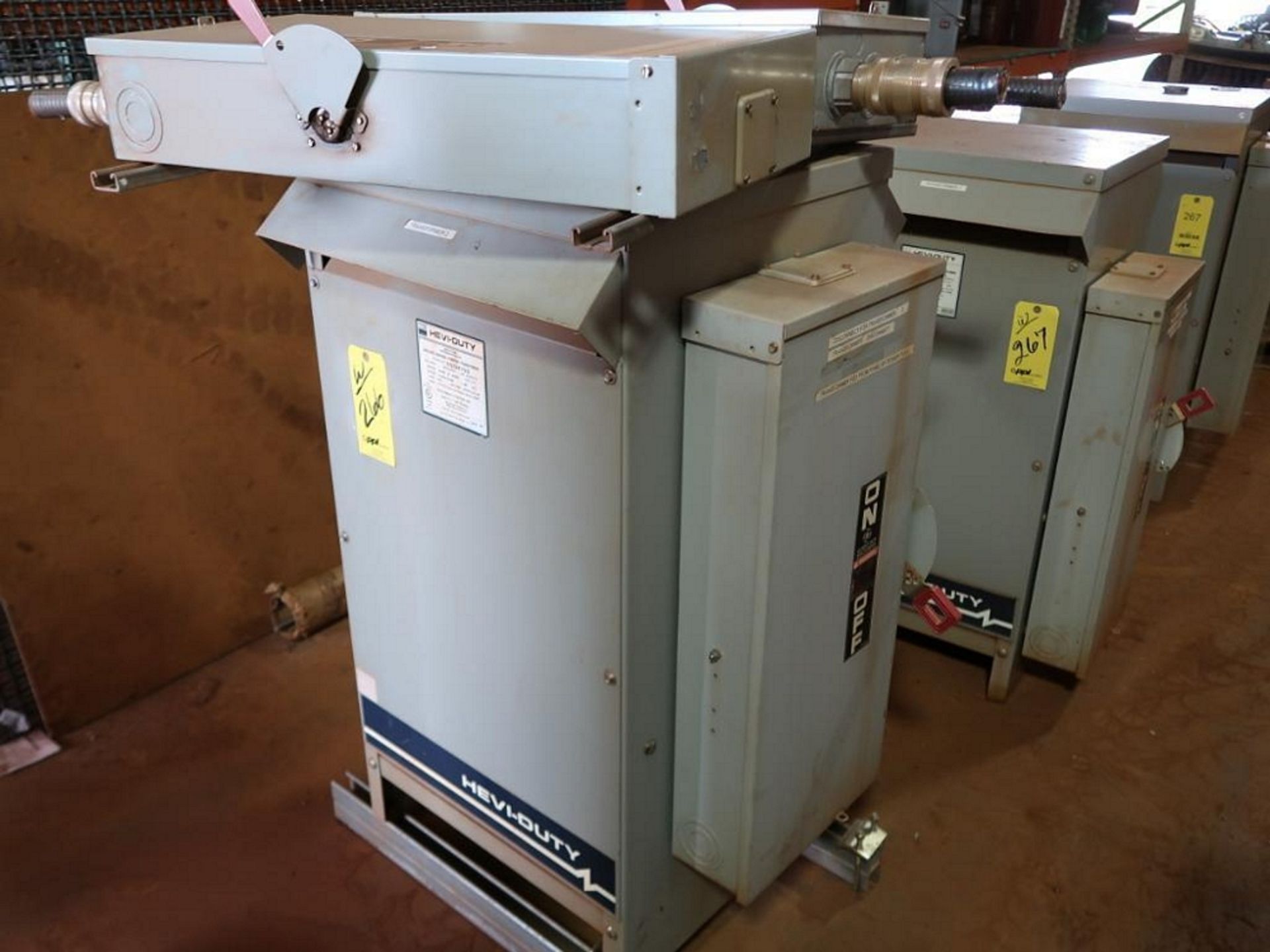 LOT: (2) Transformers, FGS Shielded General Purpose, 75 KVA, 240 x 480 Hi Volt, 120/240 Low Volt, in - Image 3 of 4