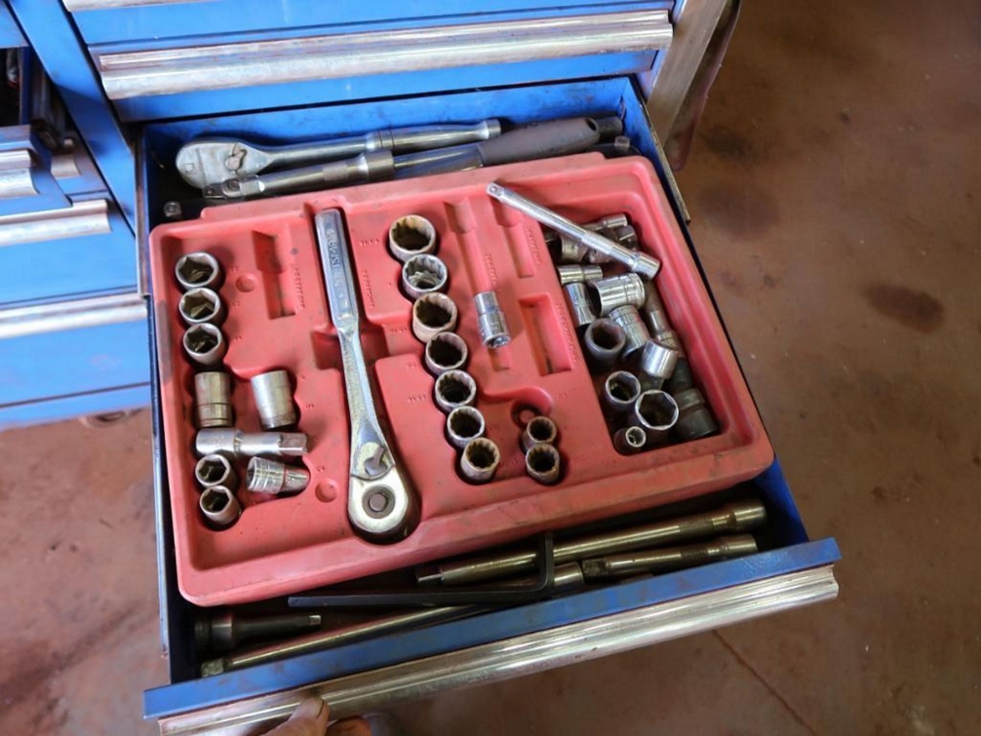 Extreme Tools 11-Drawer Rolling Tool Box, with Assorted Tools - Image 9 of 11
