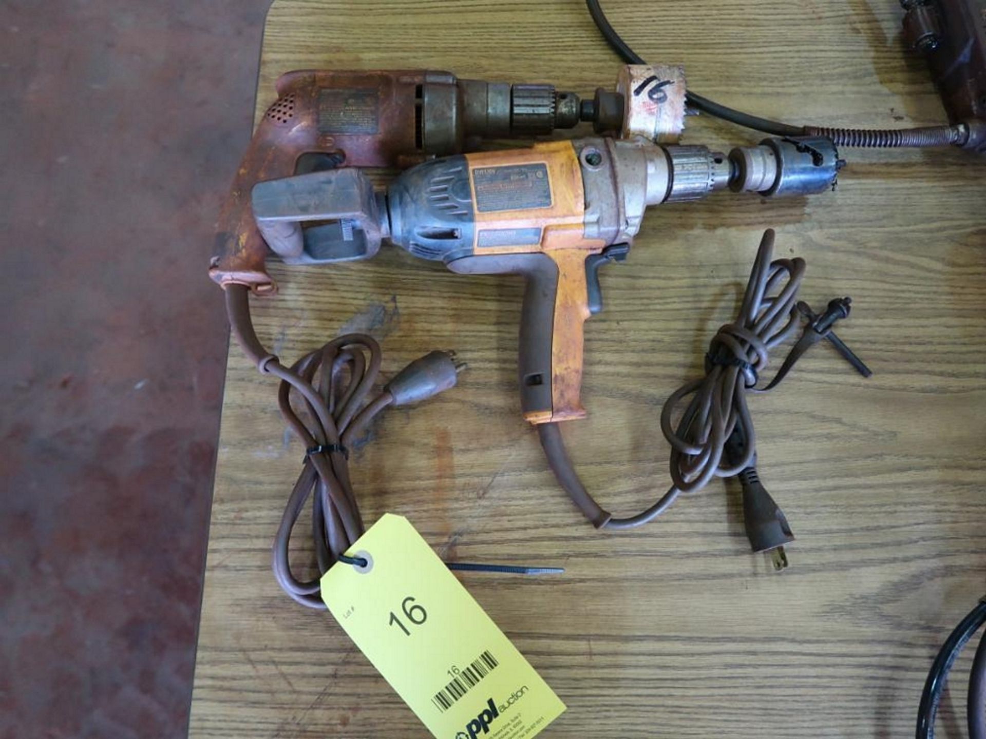 LOT: (1) Dewalt Model DW130V Drill, (1) Dewalt Model DW235G Drill