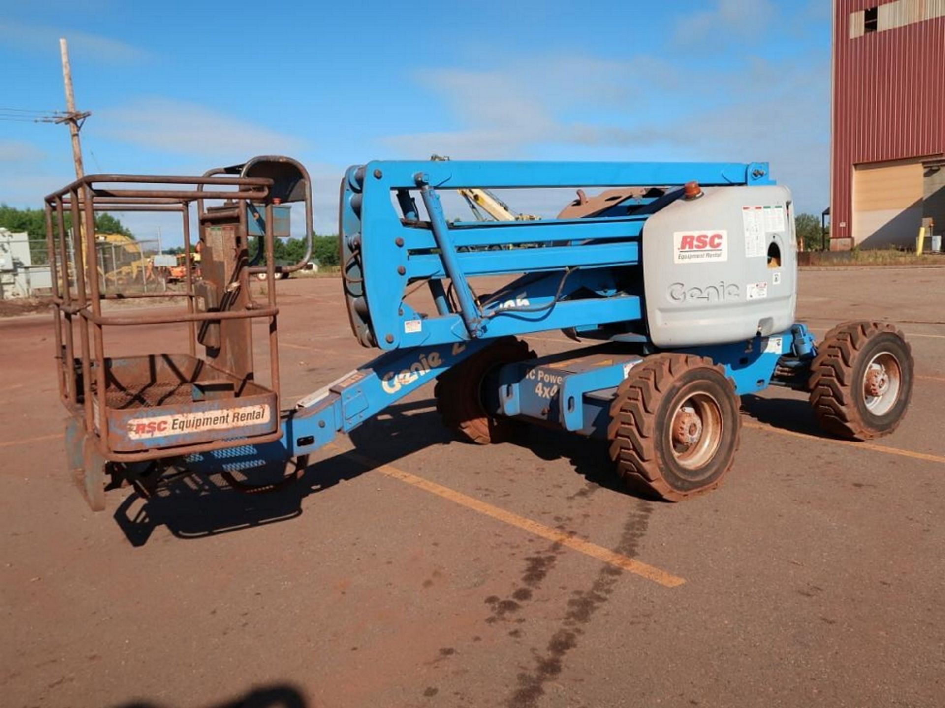 Genie 245/25 Articulated Boom Lift, S/N 24525-21444 - Image 3 of 6