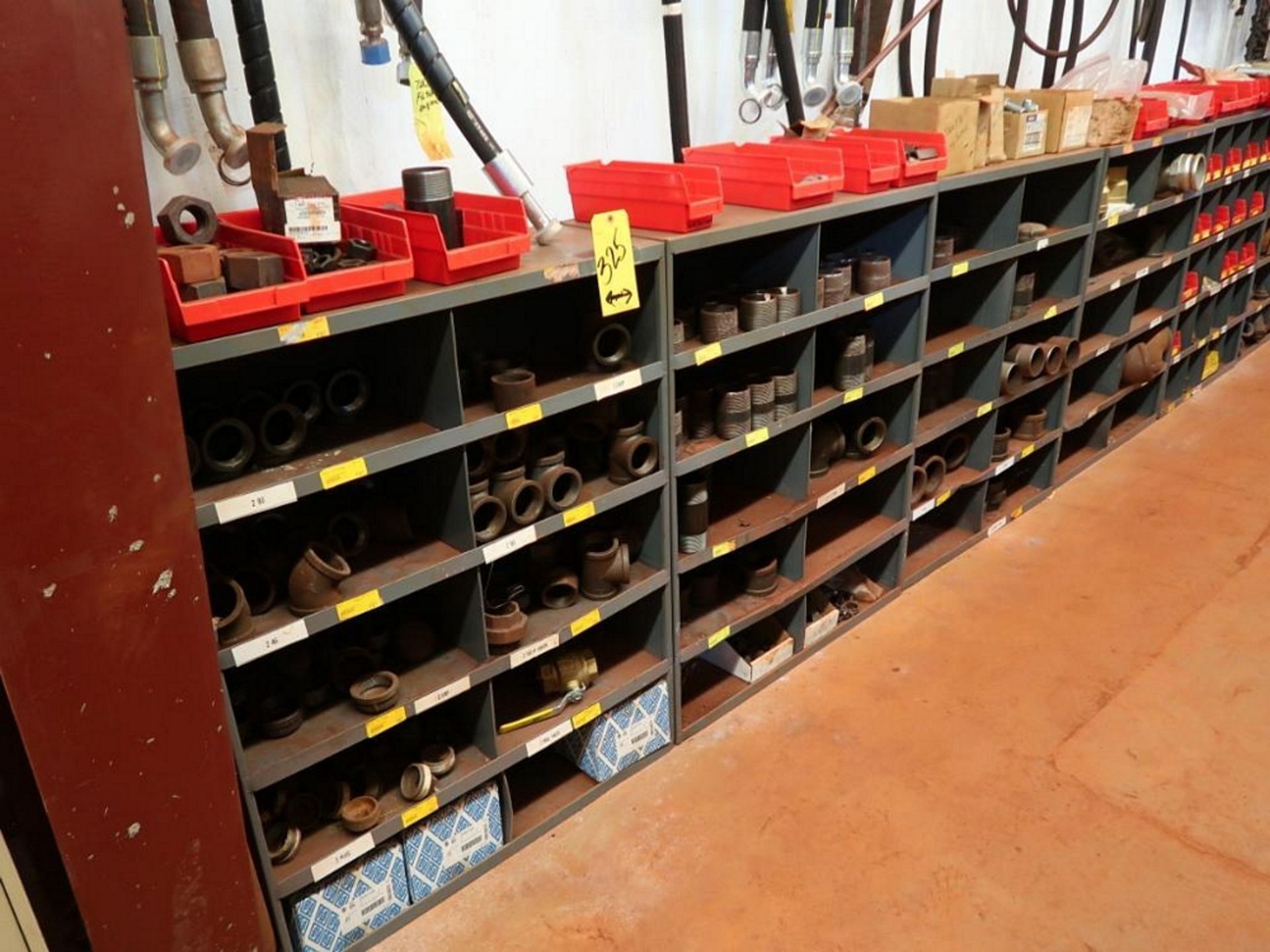 LOT: (15) Assorted Cubby Cabinets with Fittings, Connectors, Caps - Image 3 of 5