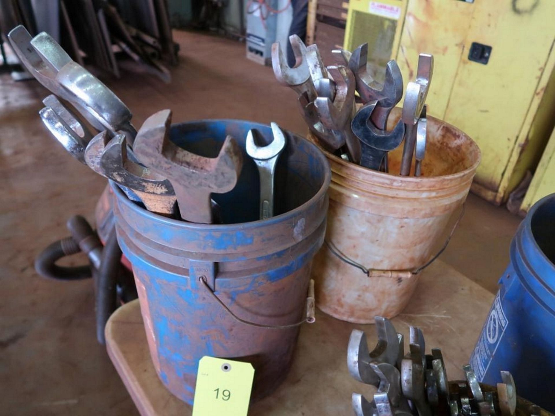 LOT: Assorted Combination Wrenches in (2) Buckets