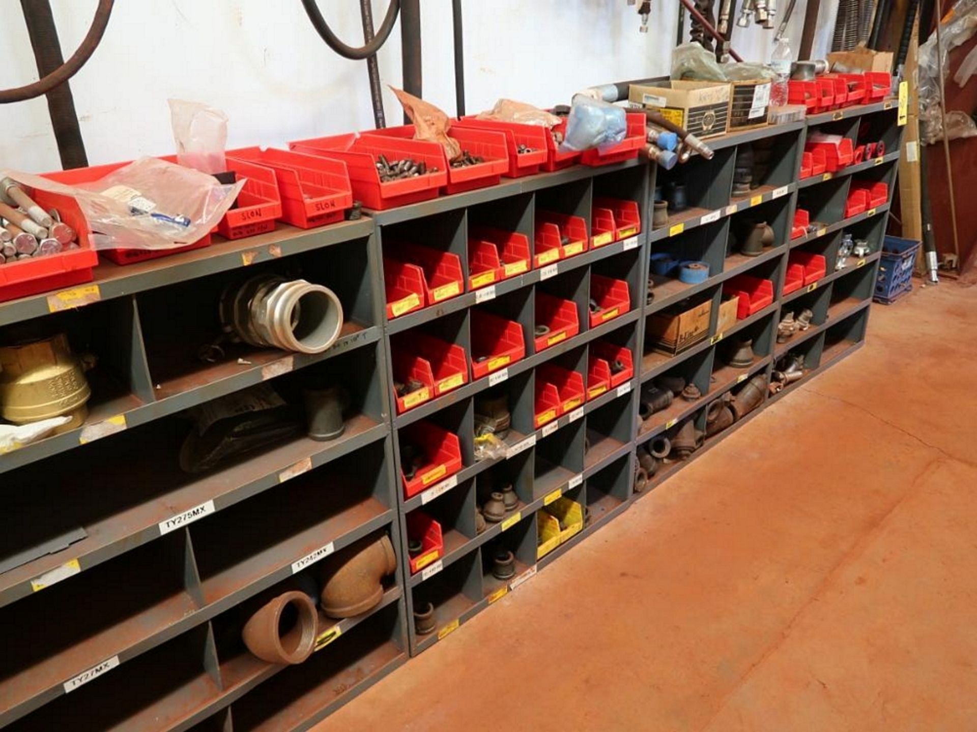 LOT: (15) Assorted Cubby Cabinets with Fittings, Connectors, Caps - Image 5 of 5