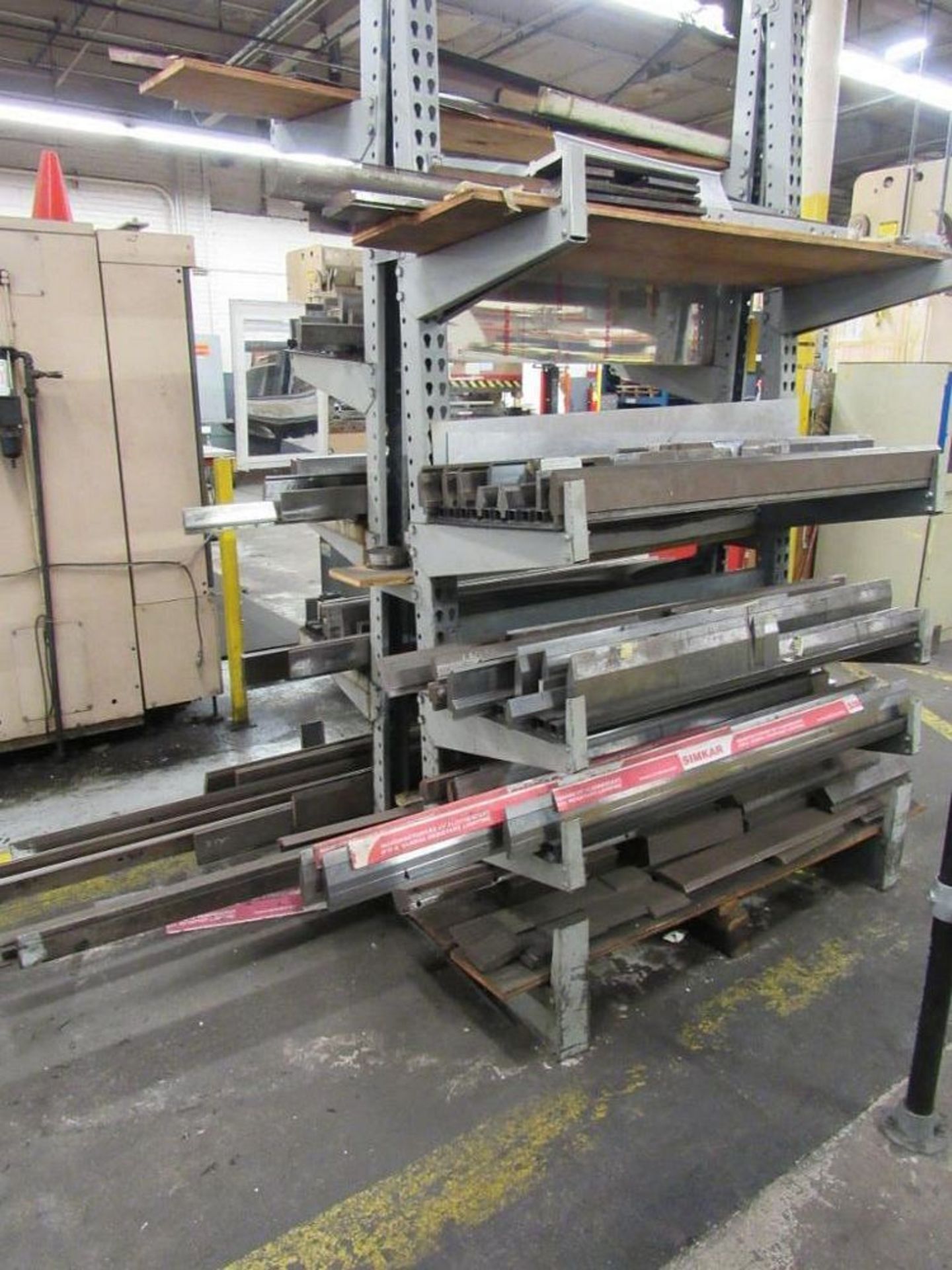 LOT: Assorted Press Brake Dies on A-Frame Rack (with rack) (Location D) - Image 2 of 2