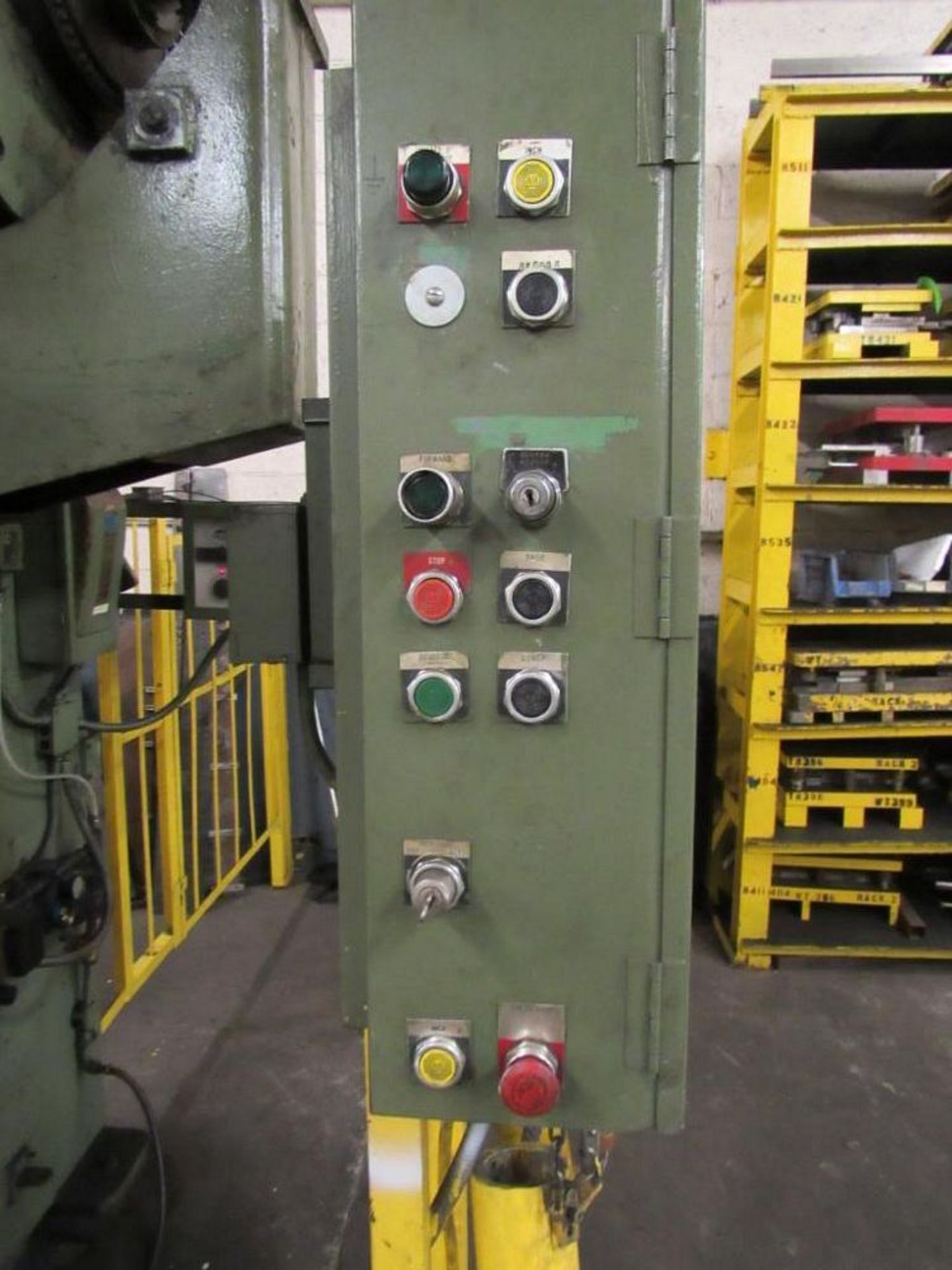 Verson 150 Ton Power Press Brake Model B-710, S/N 9375, 12 ft. Overall, 126 in. Between Housings, 5 - Image 3 of 4