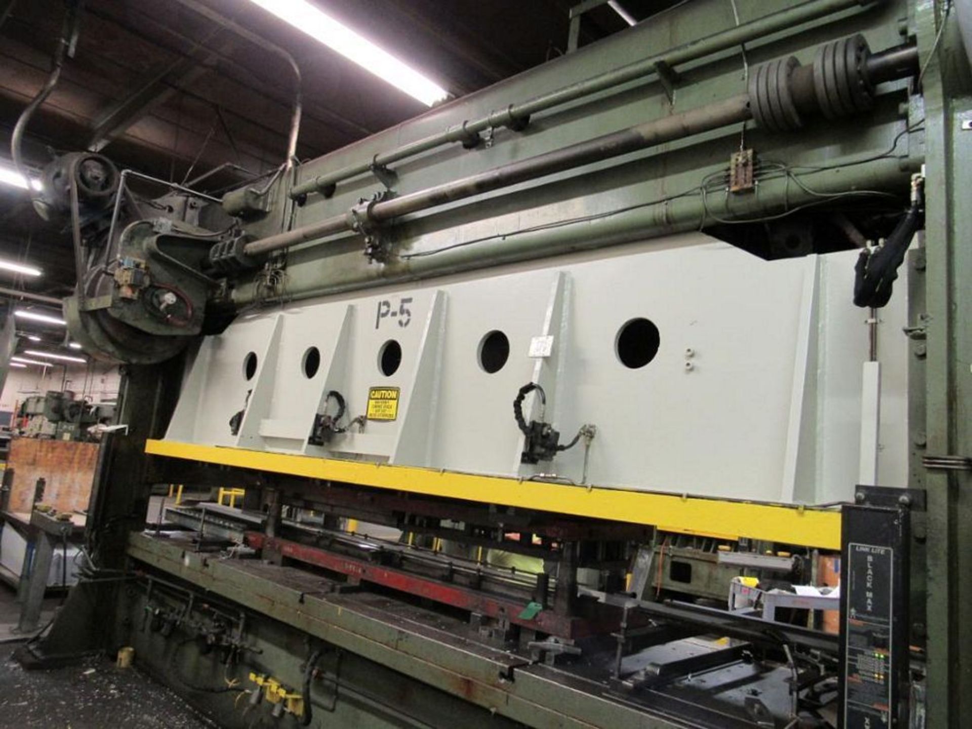 Struthers Wells 200 Ton 2-Point Straight Side Press Model 192-48, S/N 27034, 6 in. Stroke, 5 in. Adj - Image 2 of 4